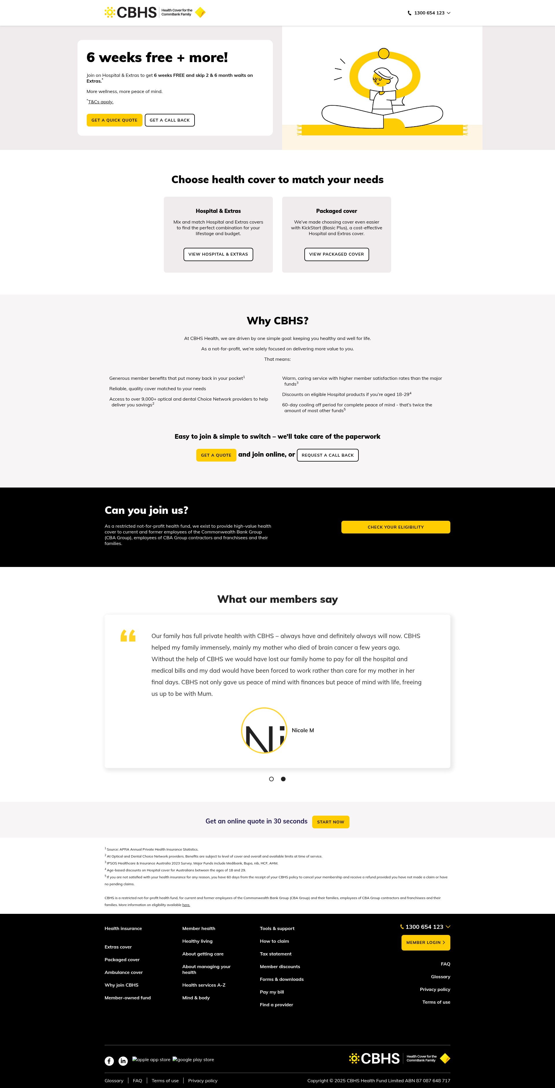Landing Page