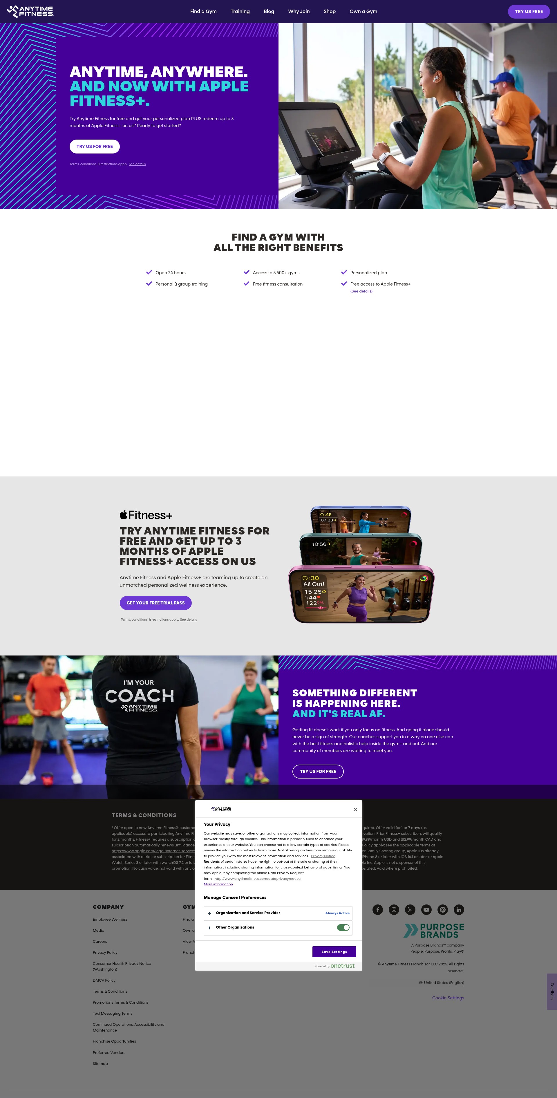 Landing Page