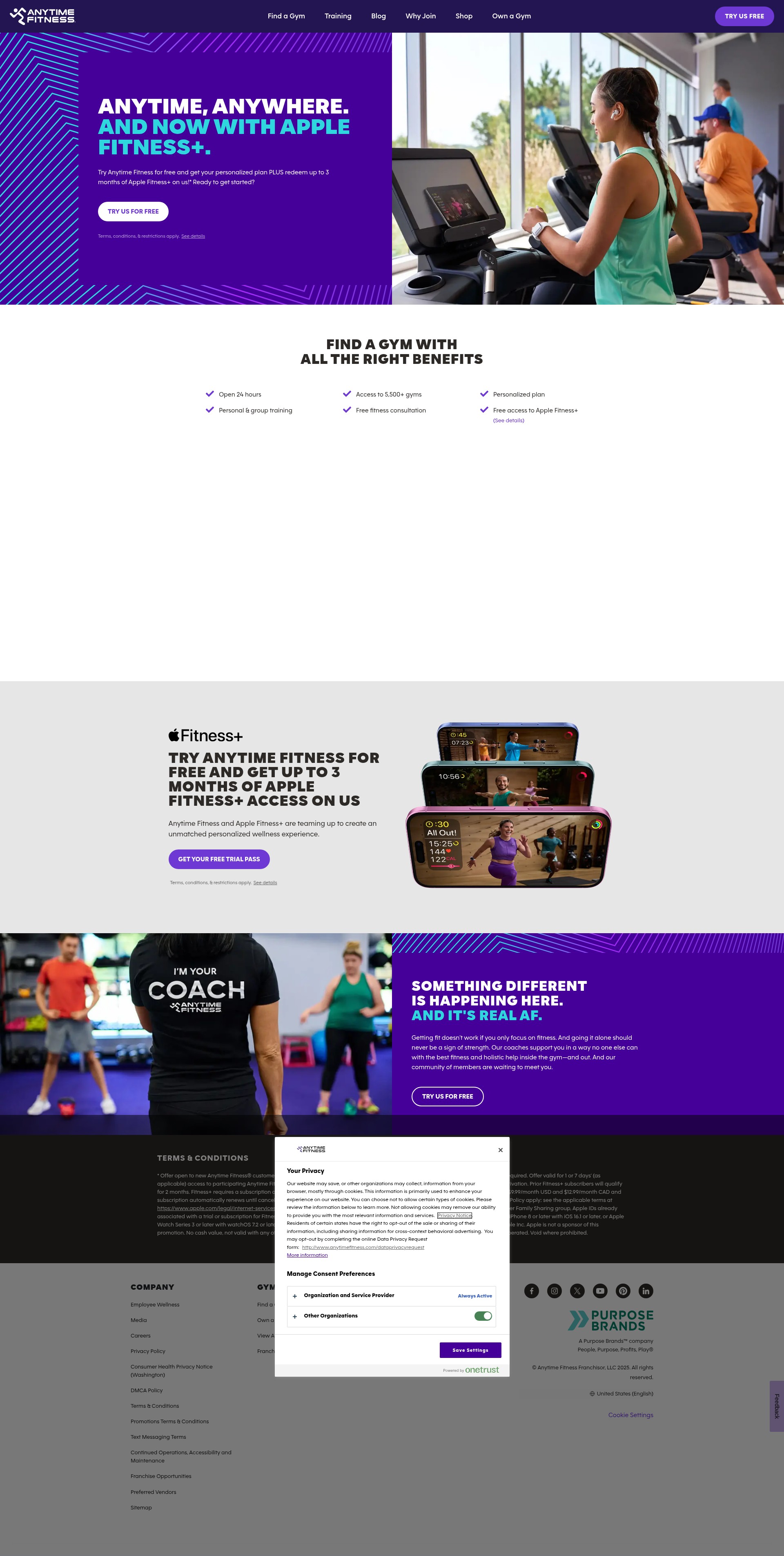 Landing Page