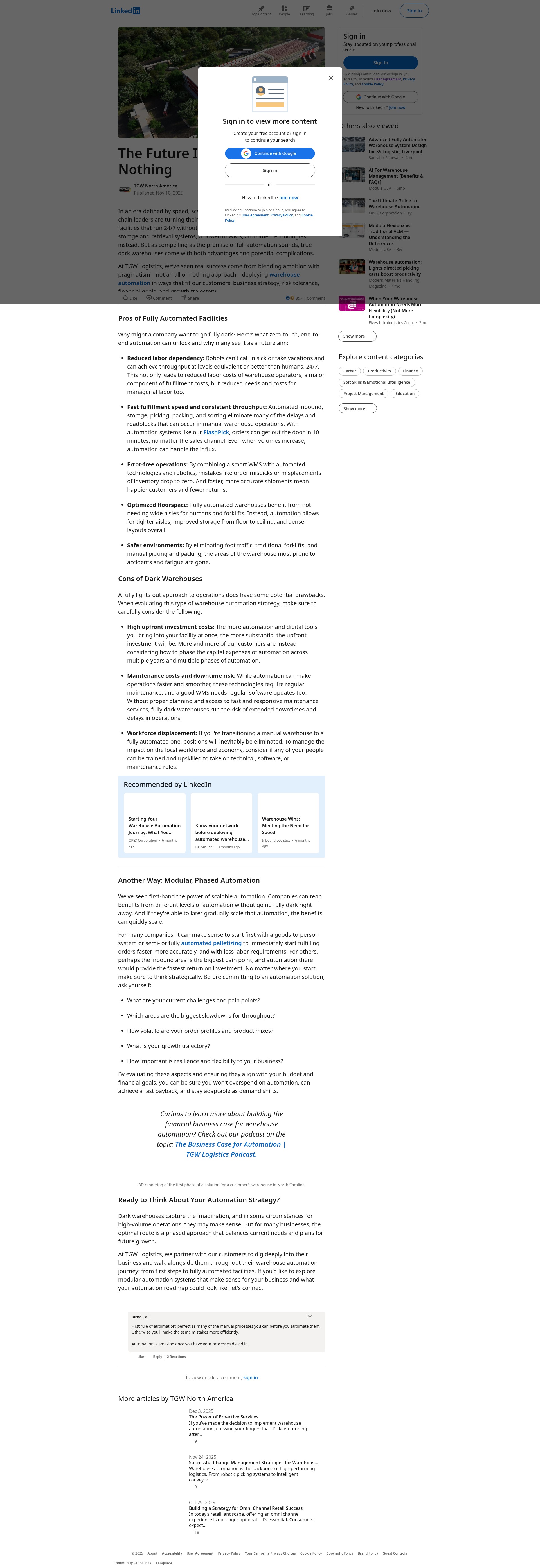 Landing Page