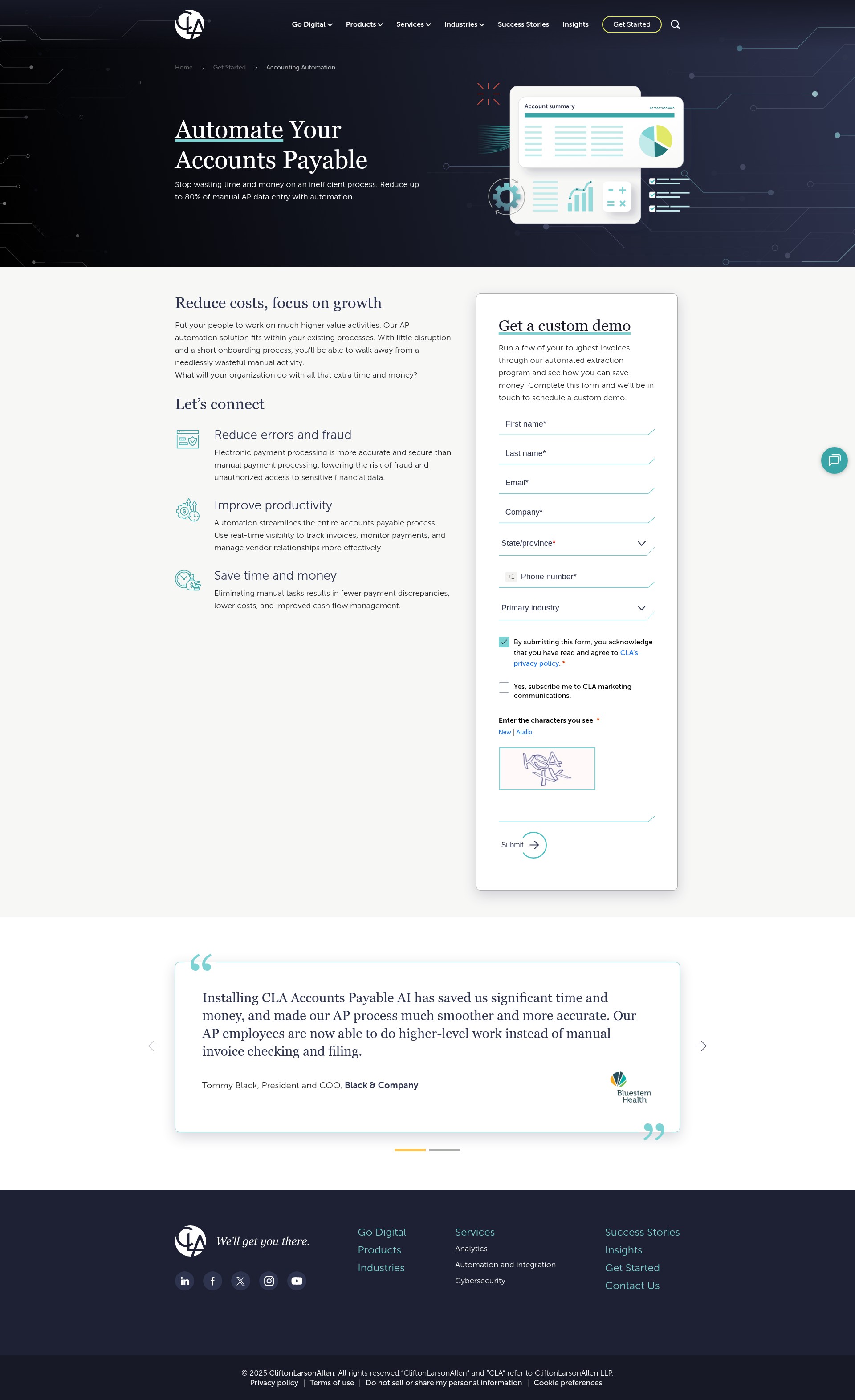 Landing Page