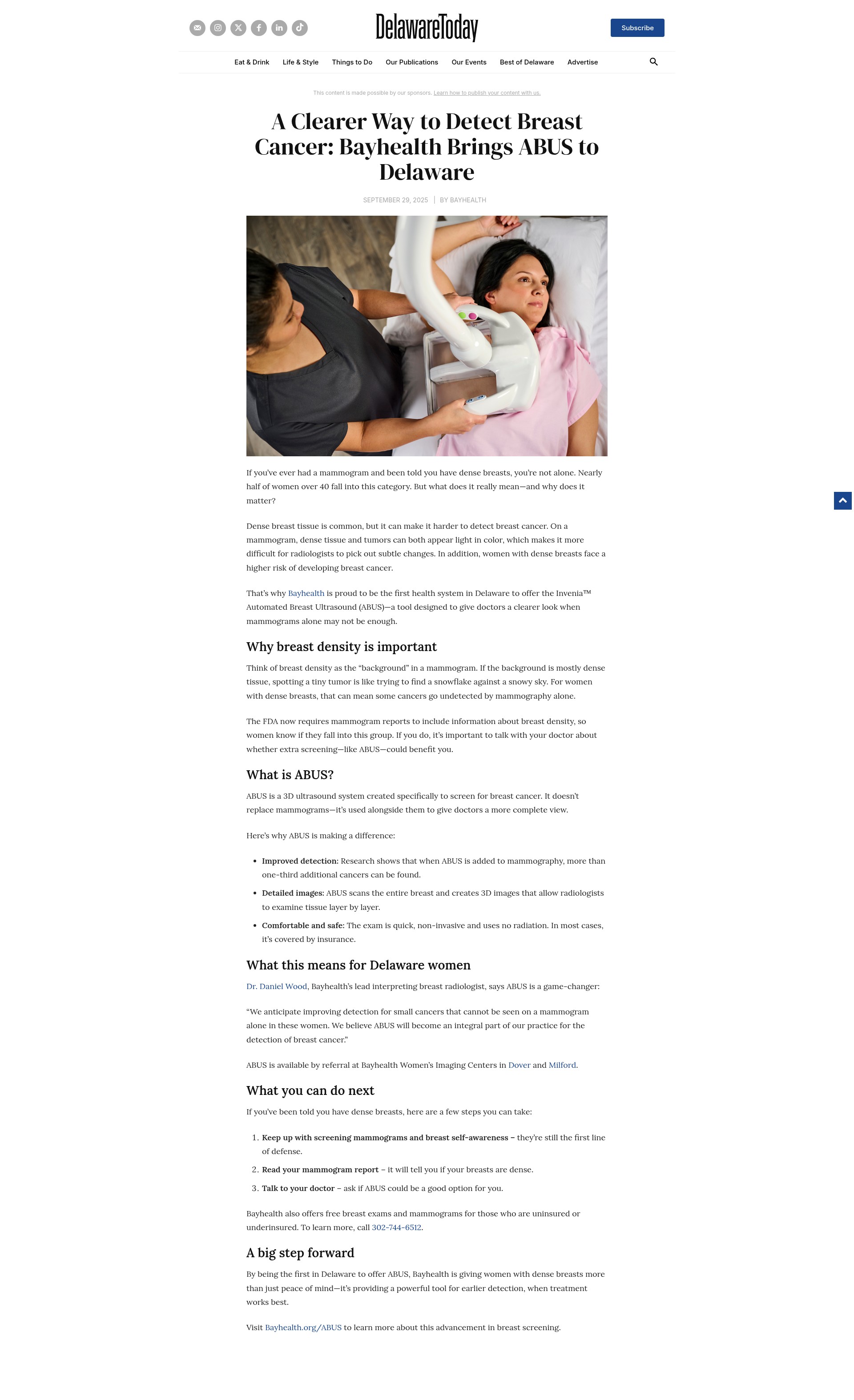 Landing Page