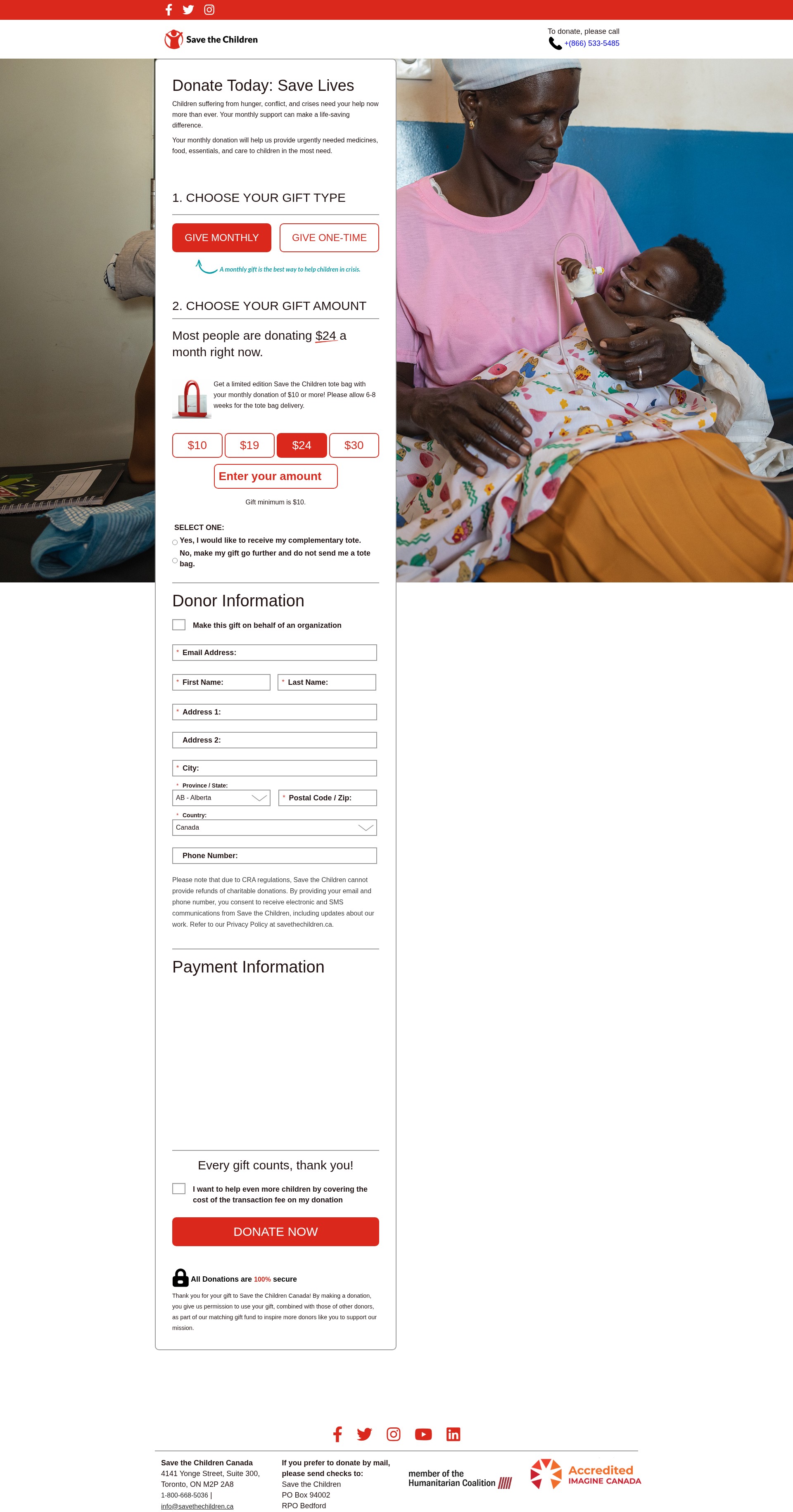 Landing Page