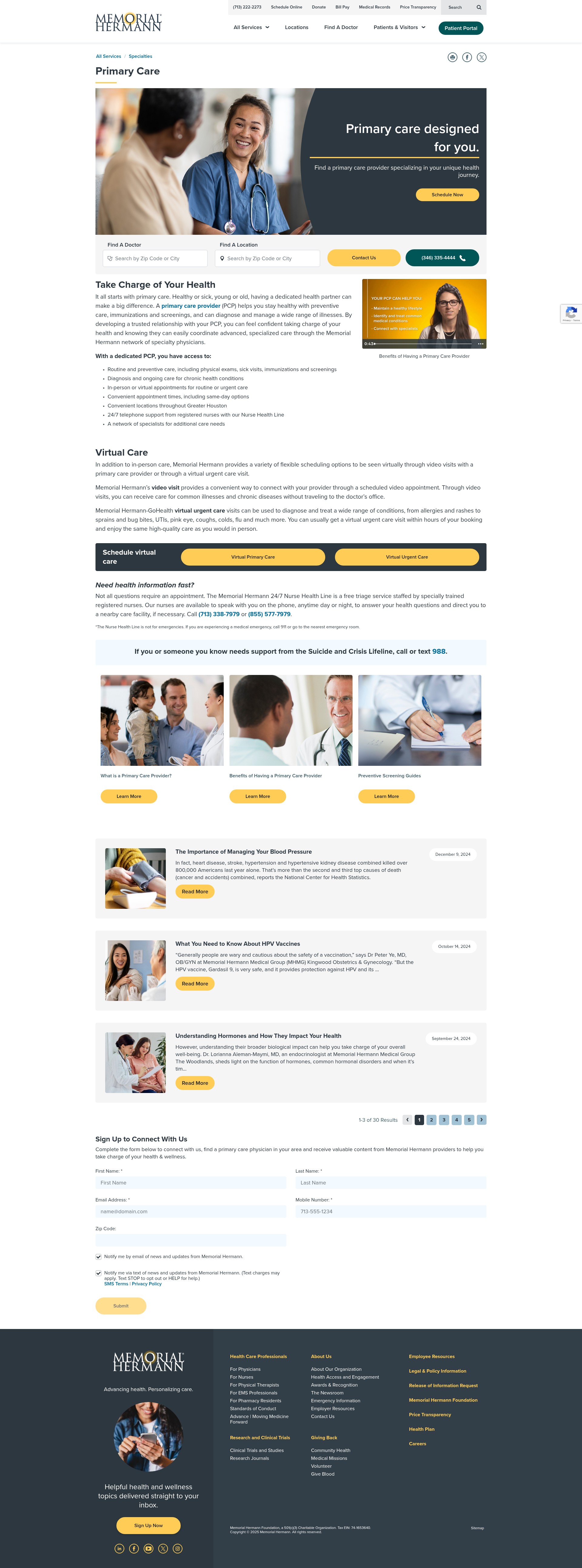 Landing Page