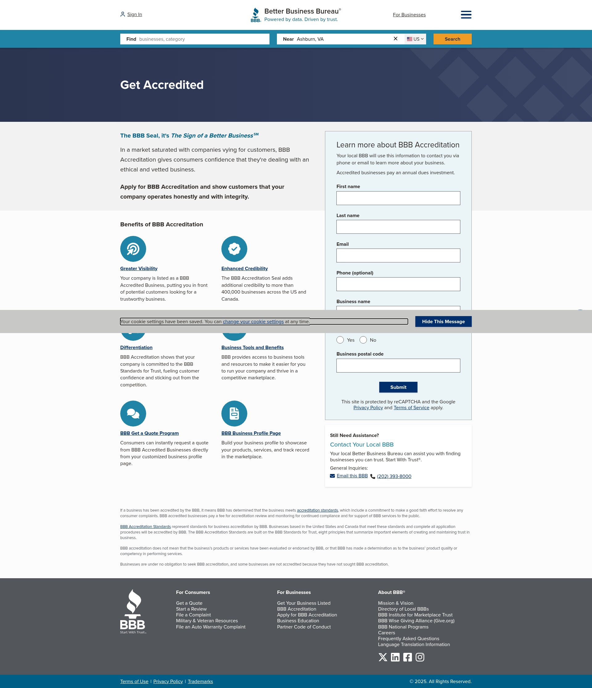 Landing Page
