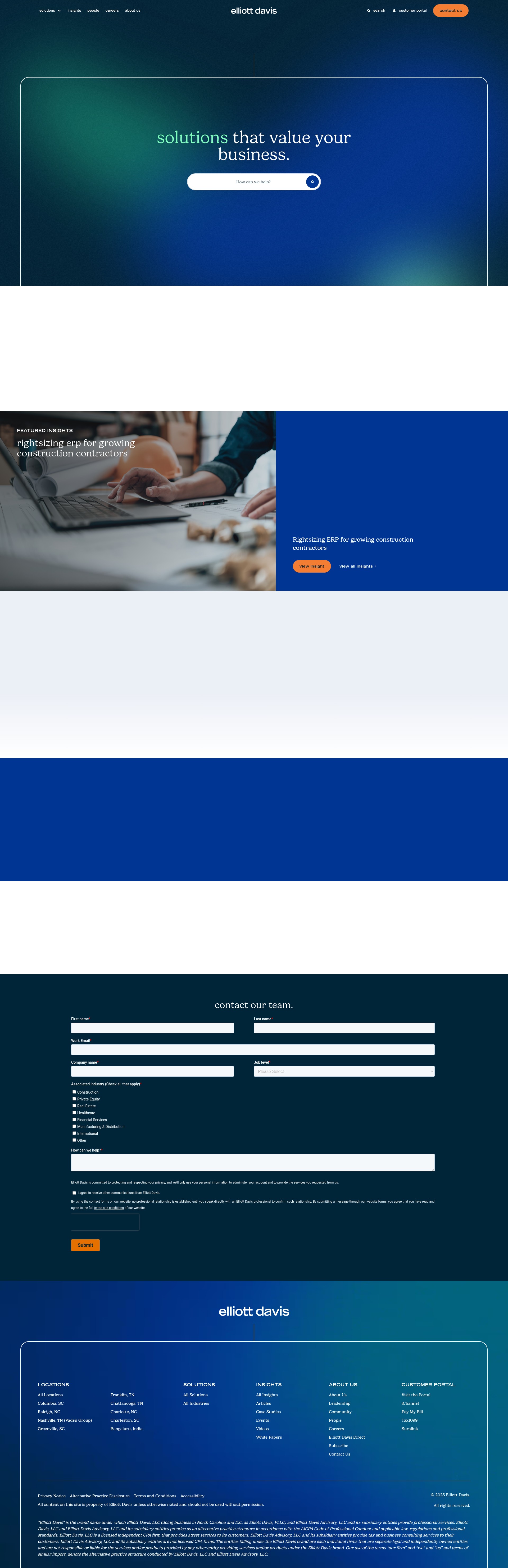 Landing Page