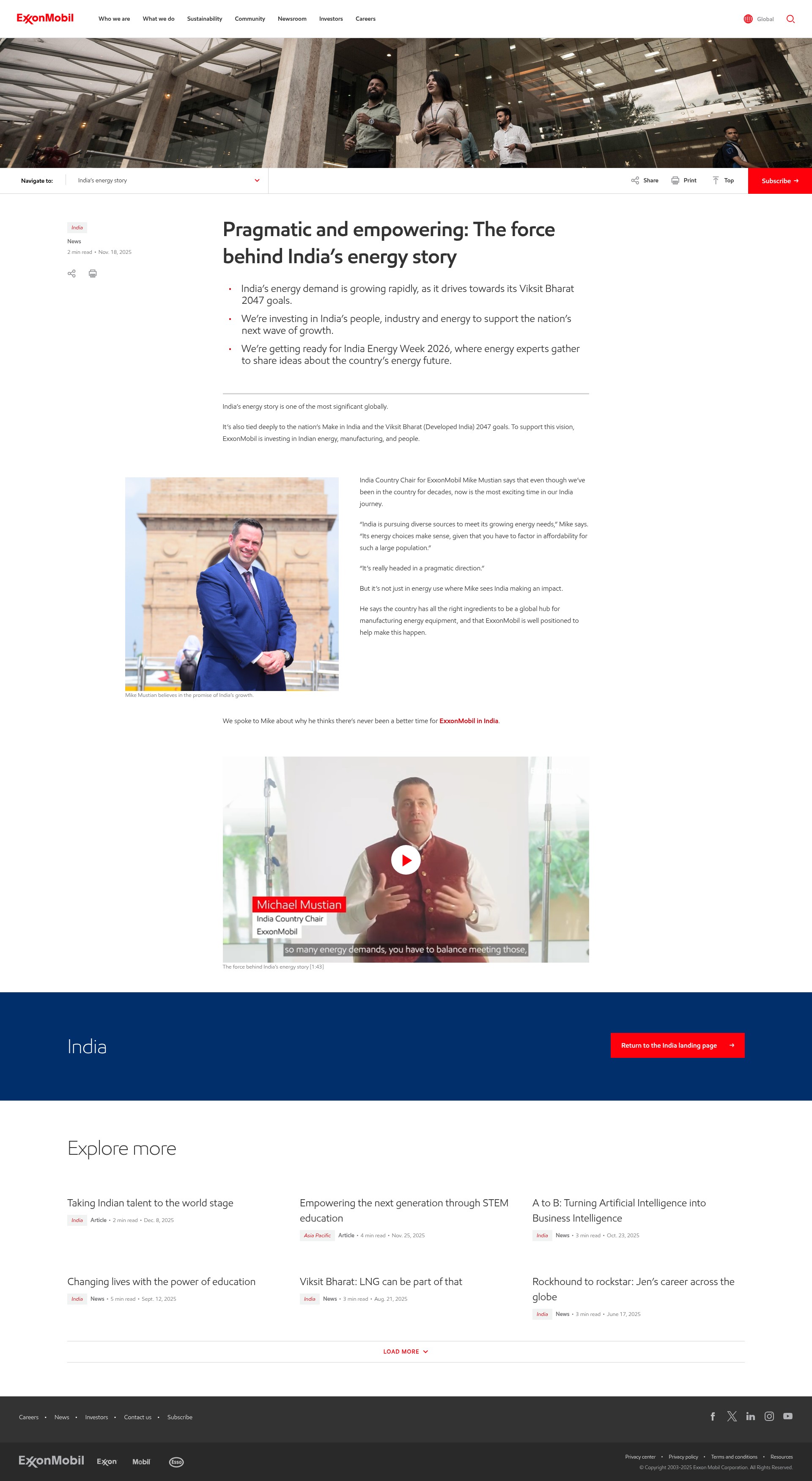 Landing Page