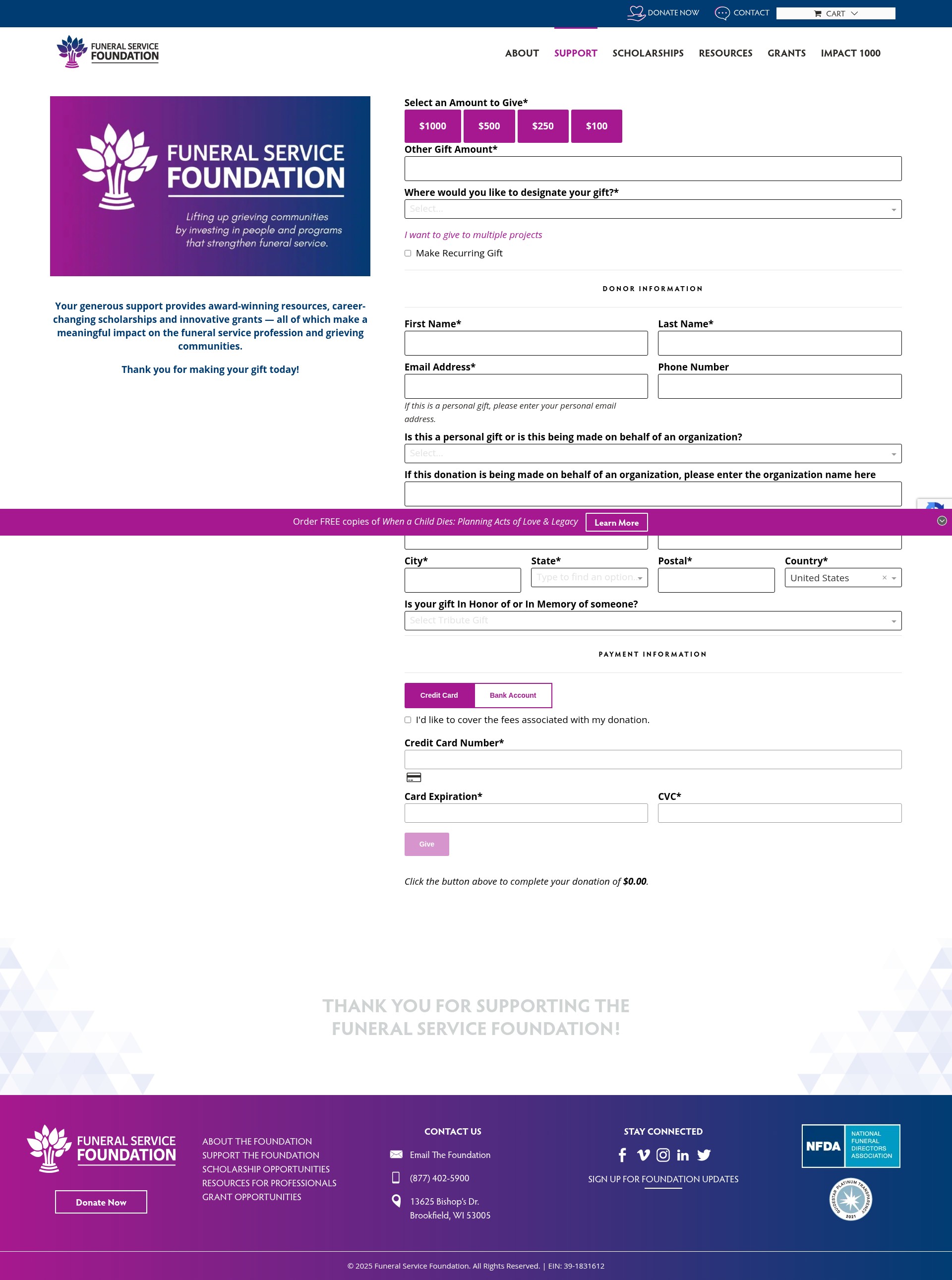 Landing Page
