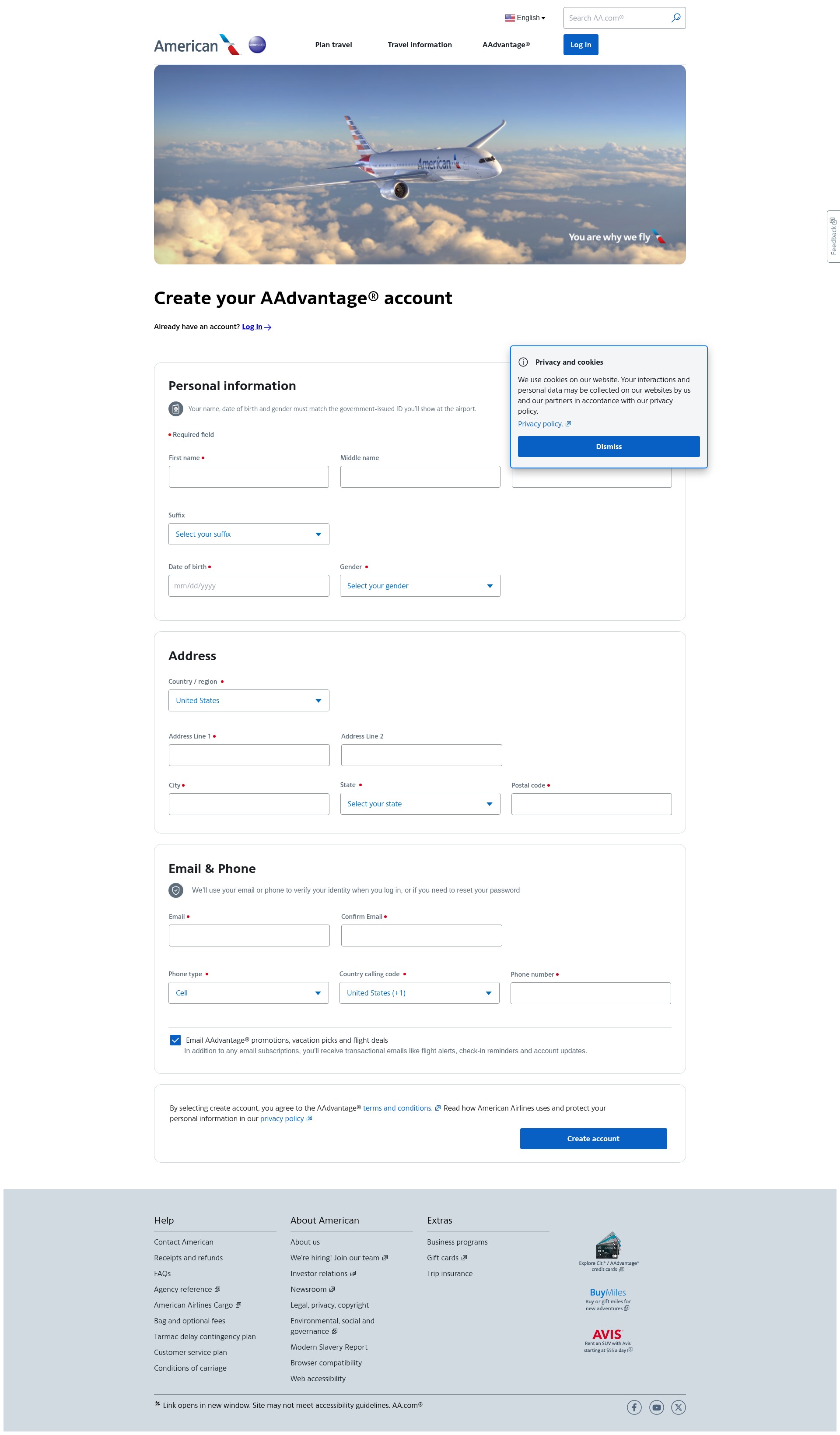 Landing Page