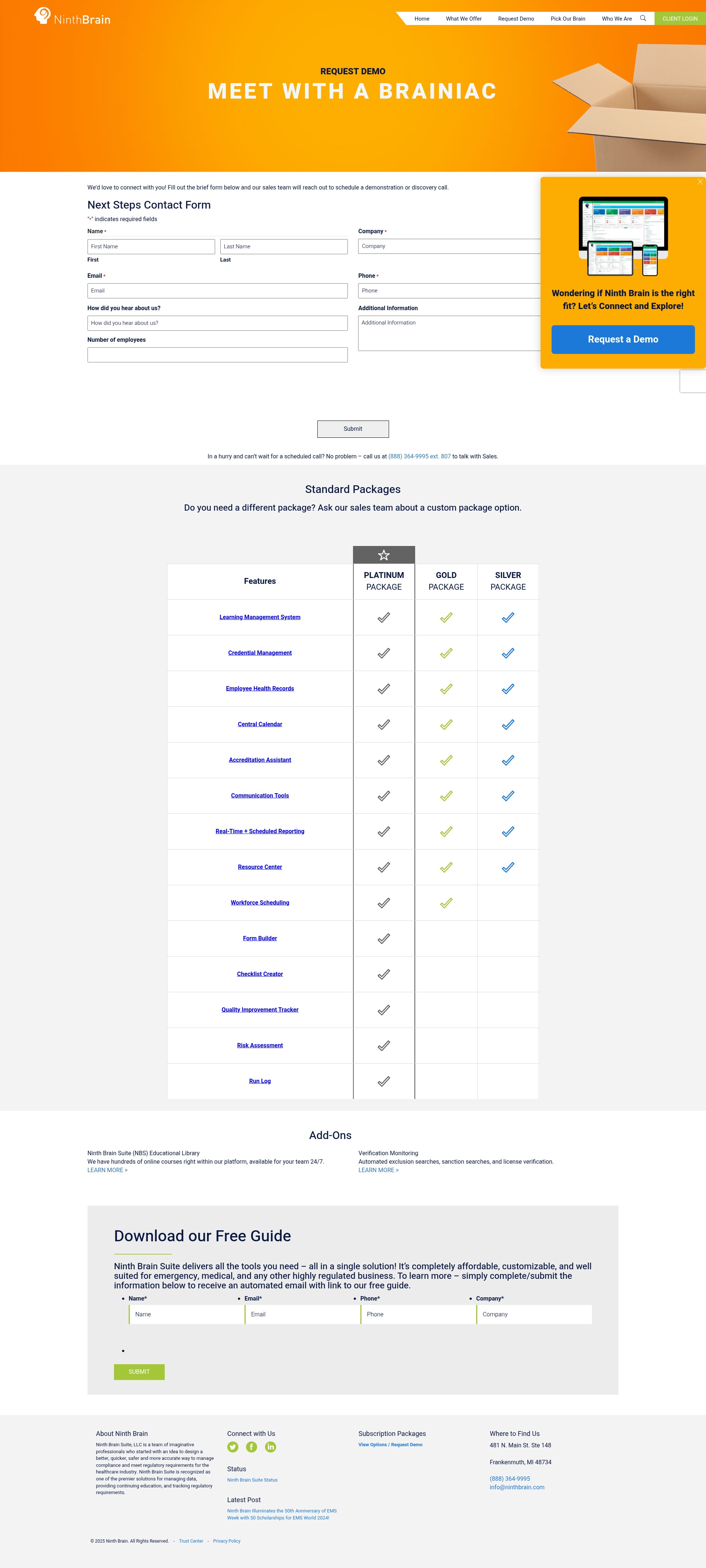Landing Page