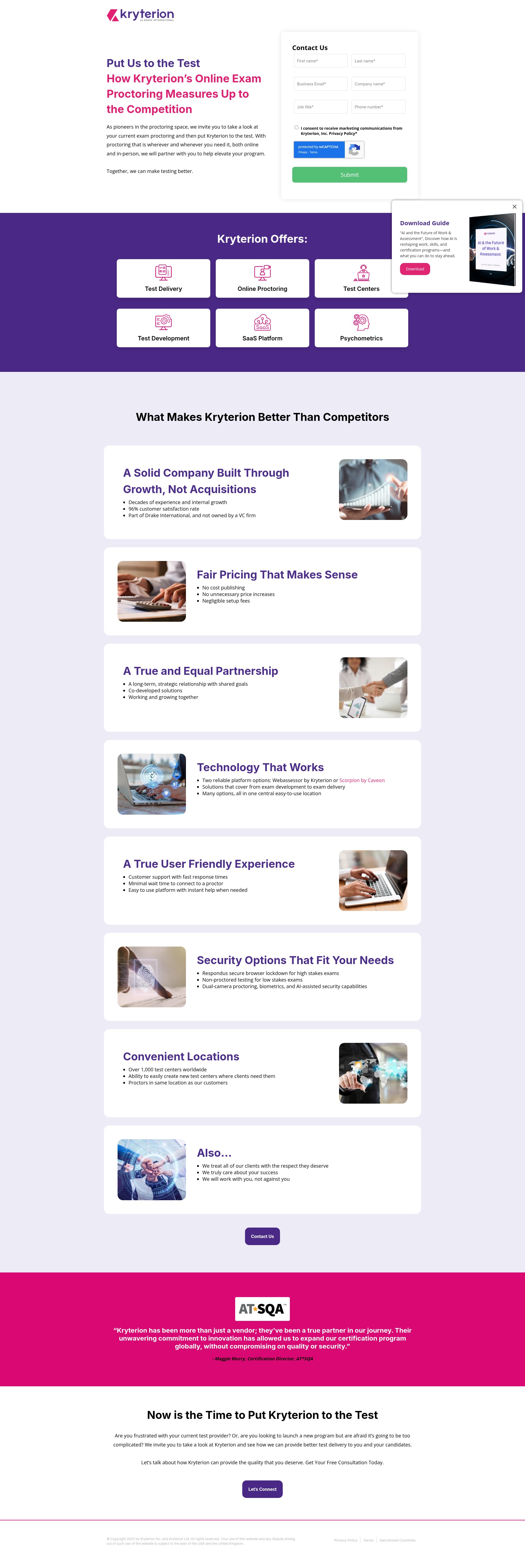 Landing Page