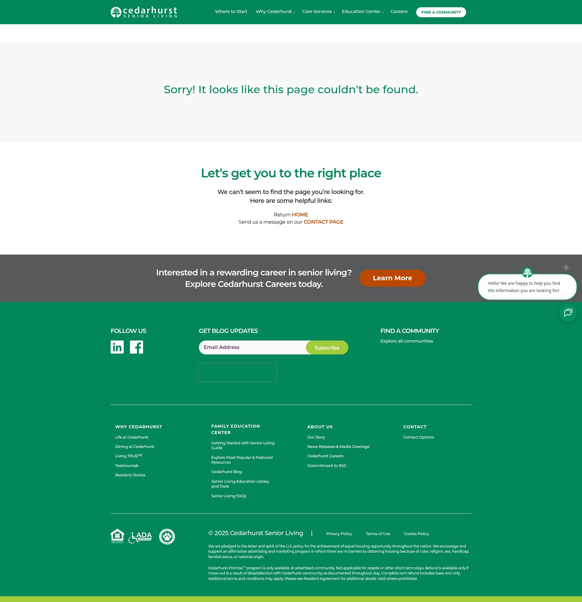 Landing Page