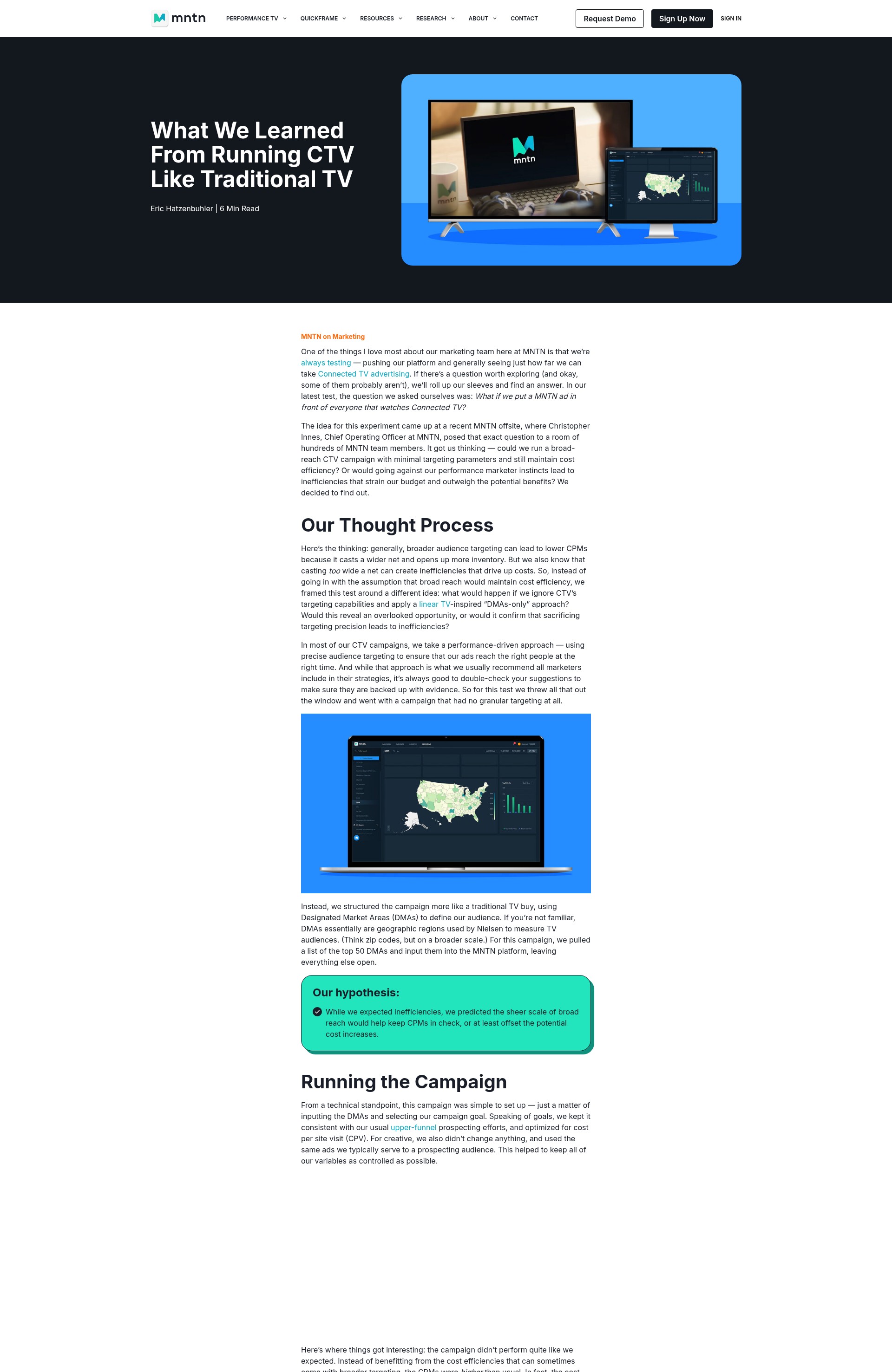 Landing Page