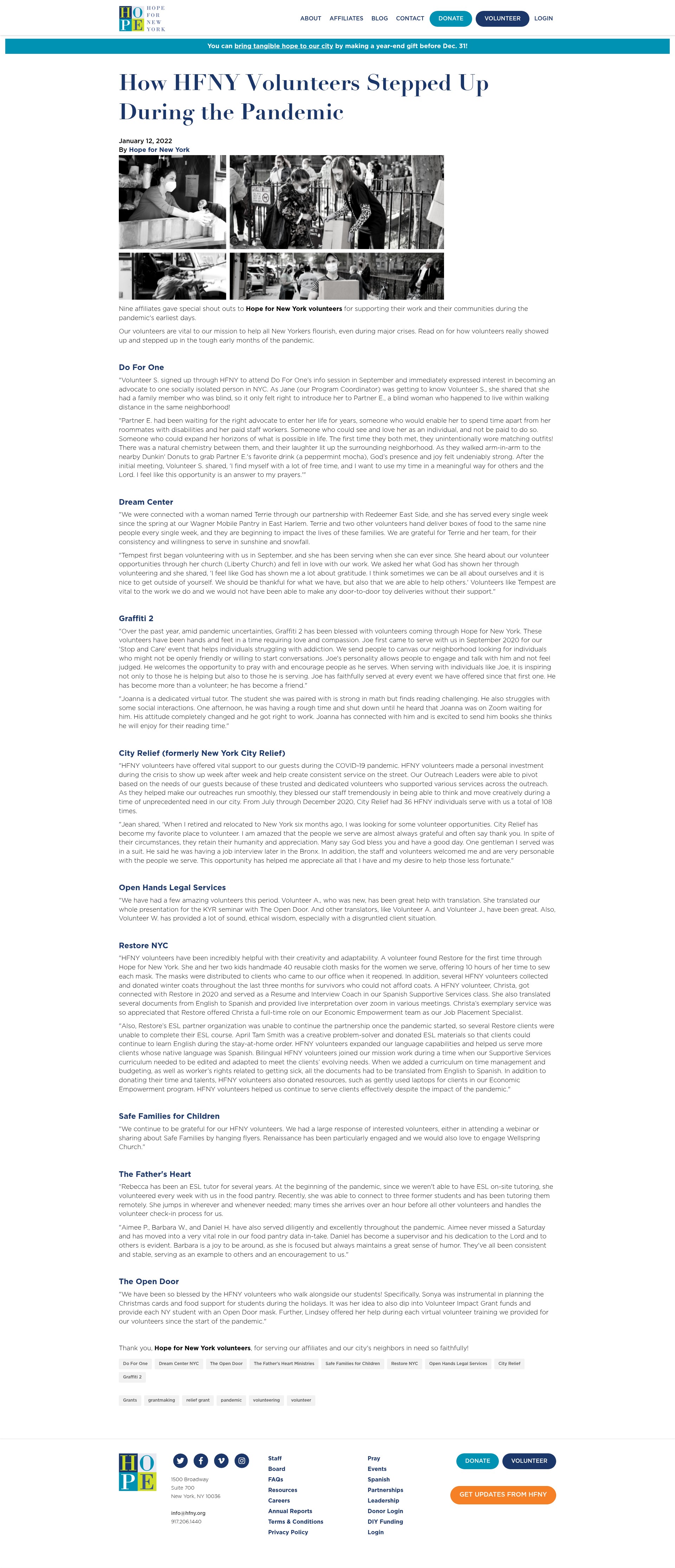 Landing Page