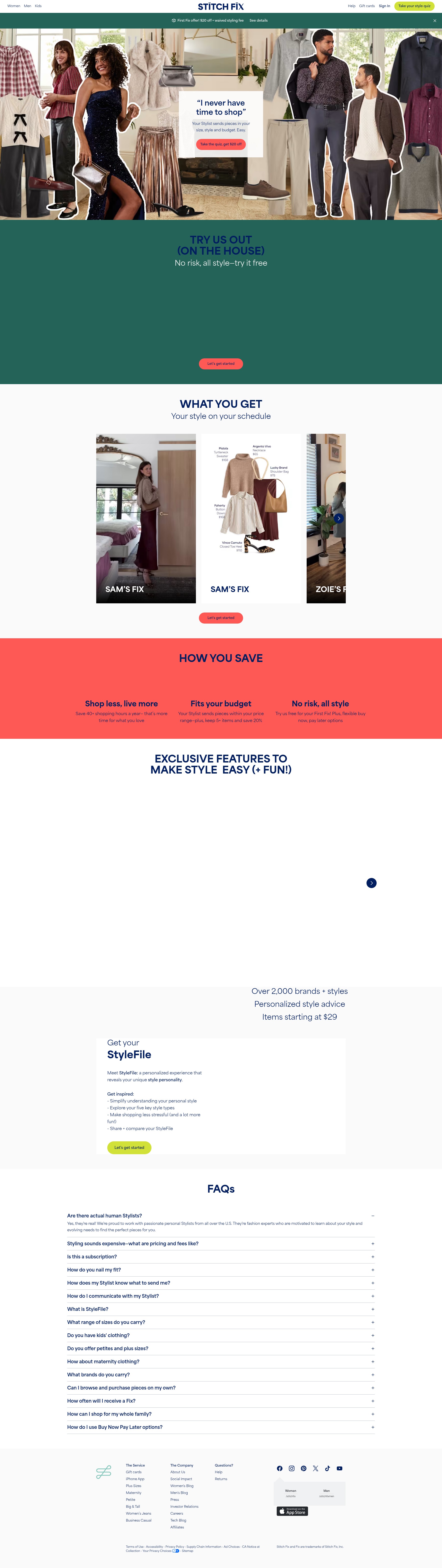 Landing Page
