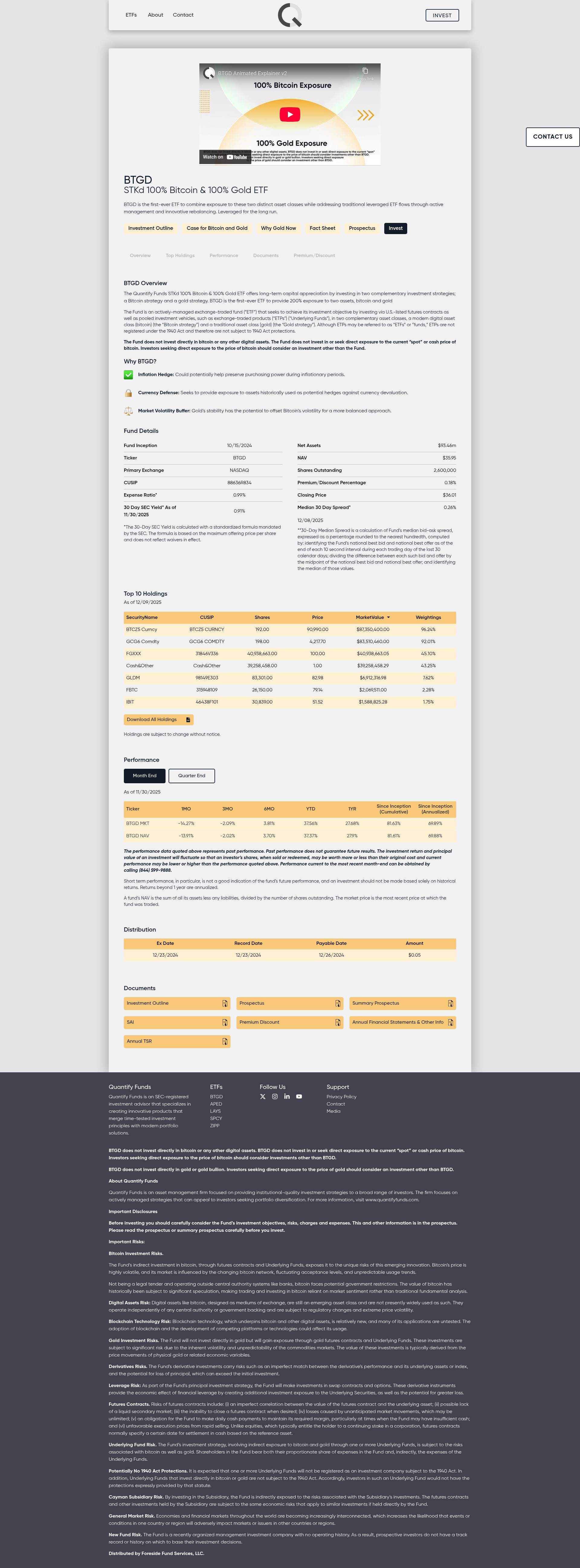 Landing Page