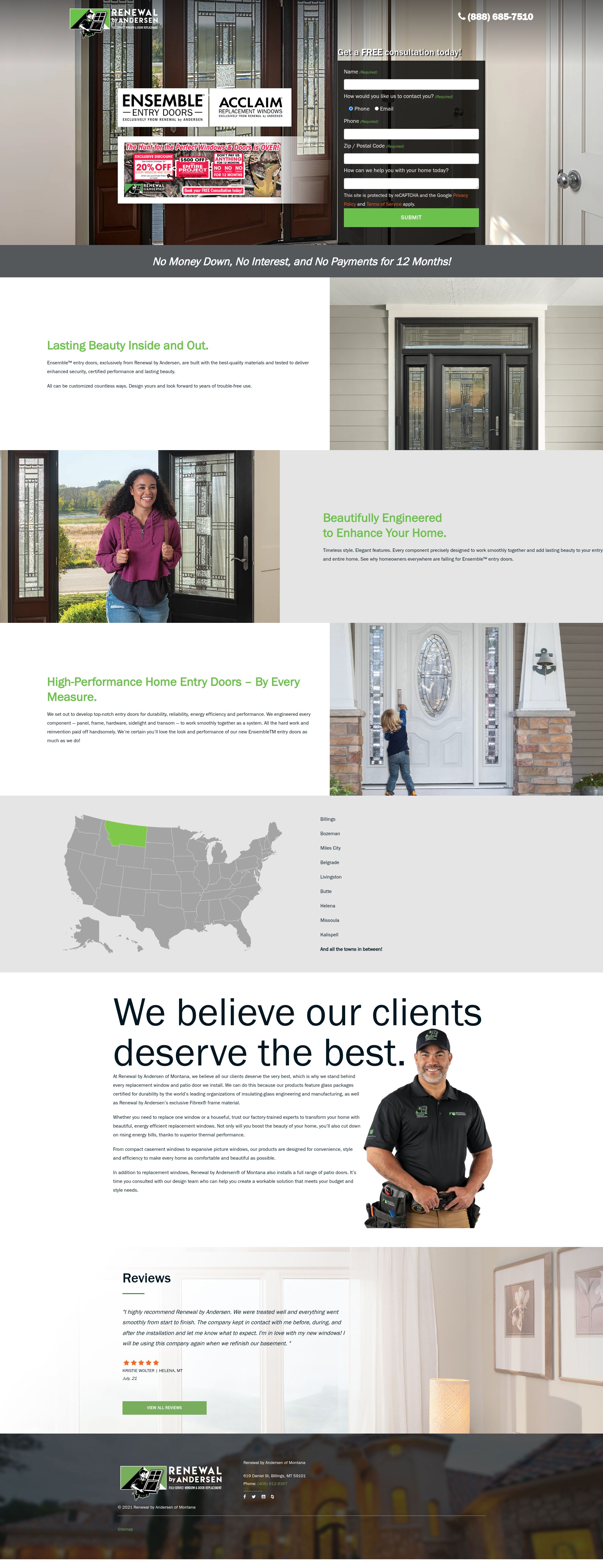Landing Page