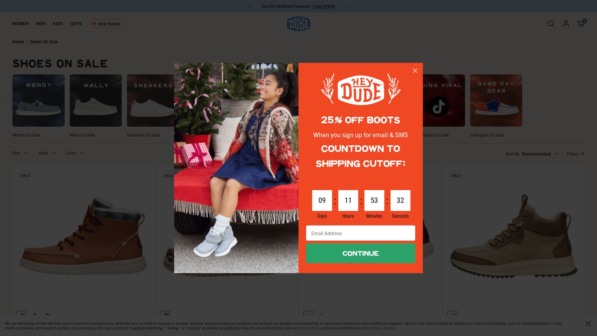 Landing Page