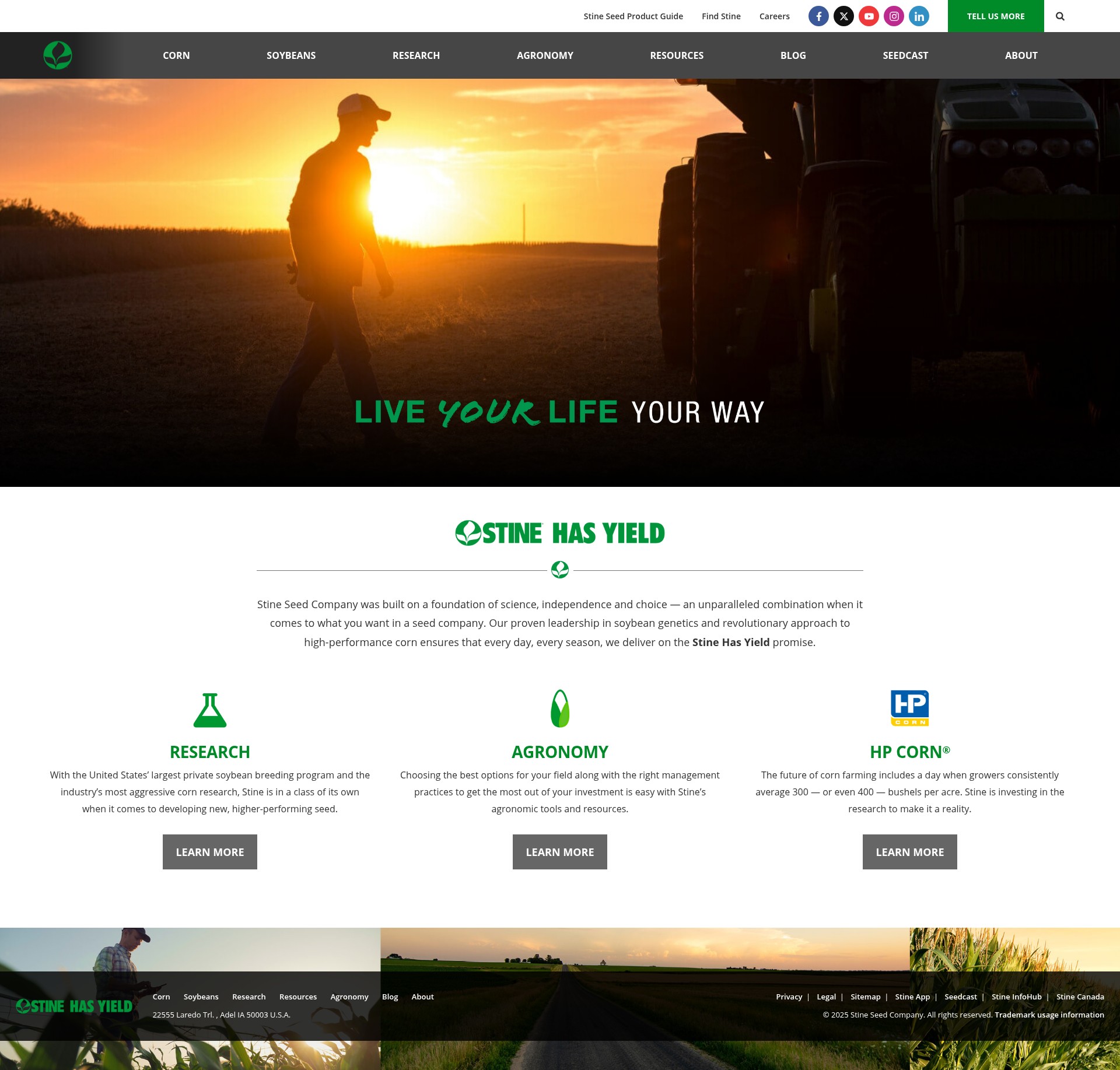 Landing Page