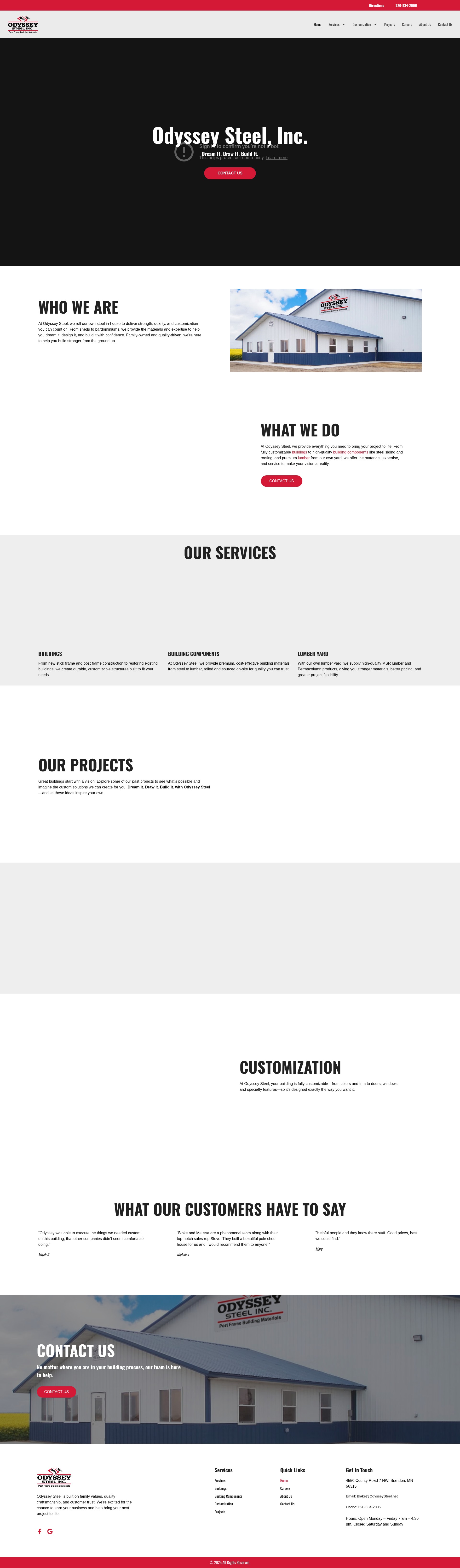 Landing Page