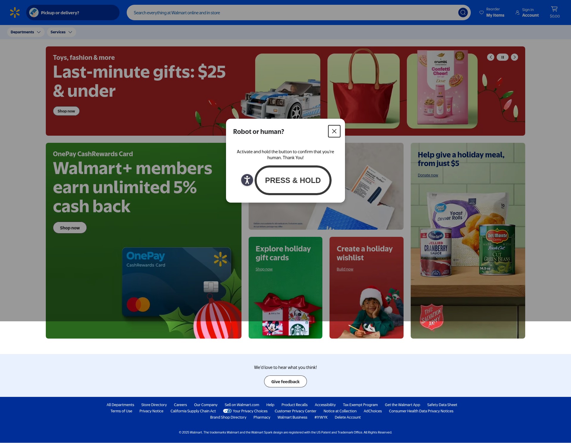 Landing Page