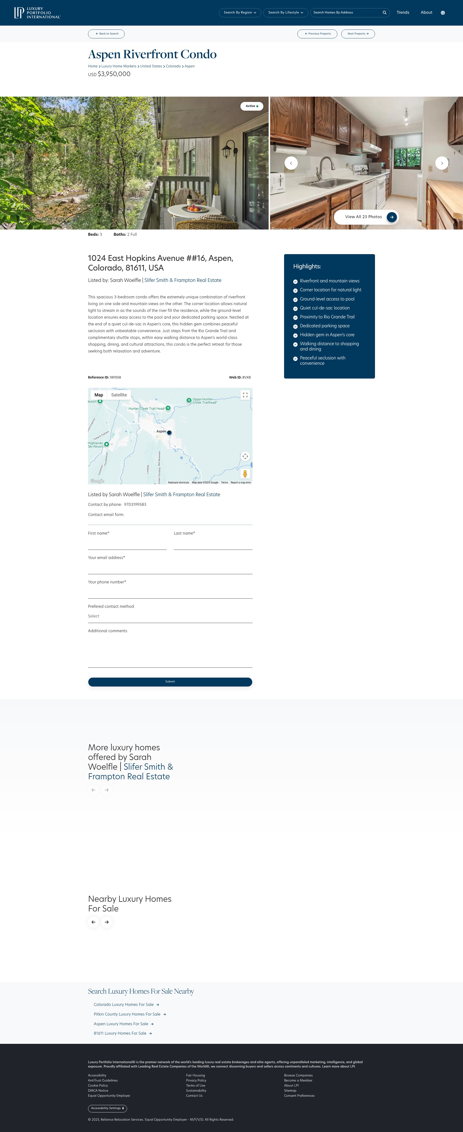 Landing Page