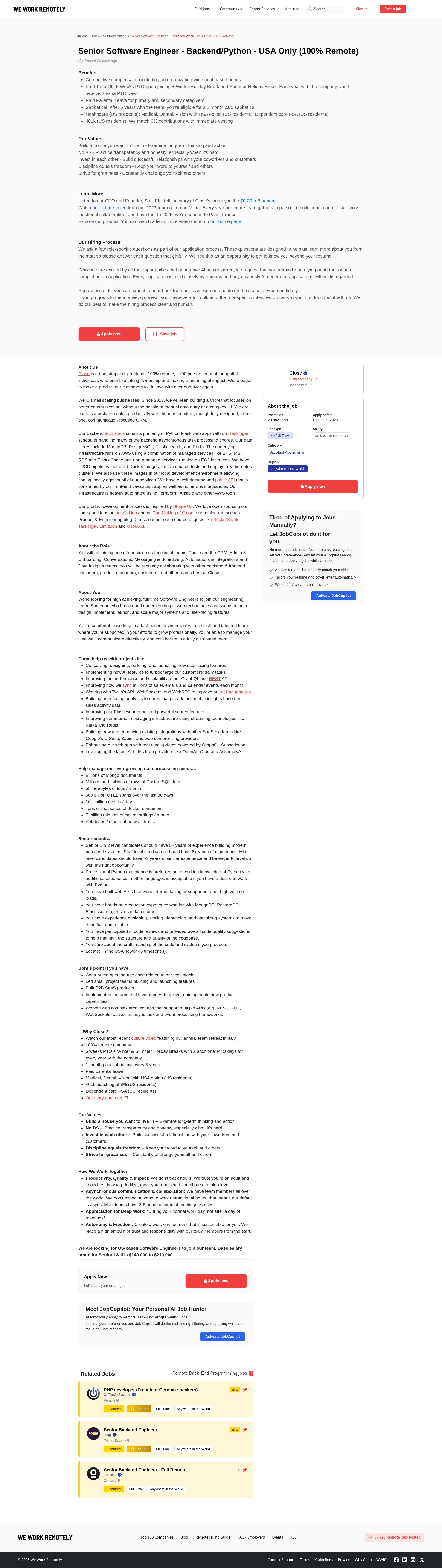 Landing Page