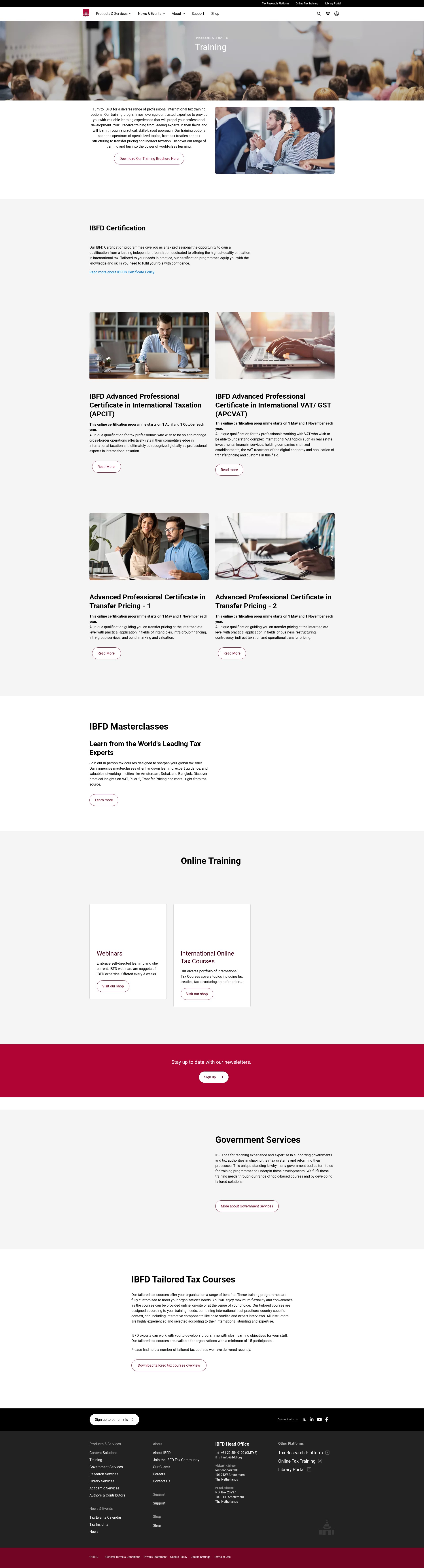 Landing Page