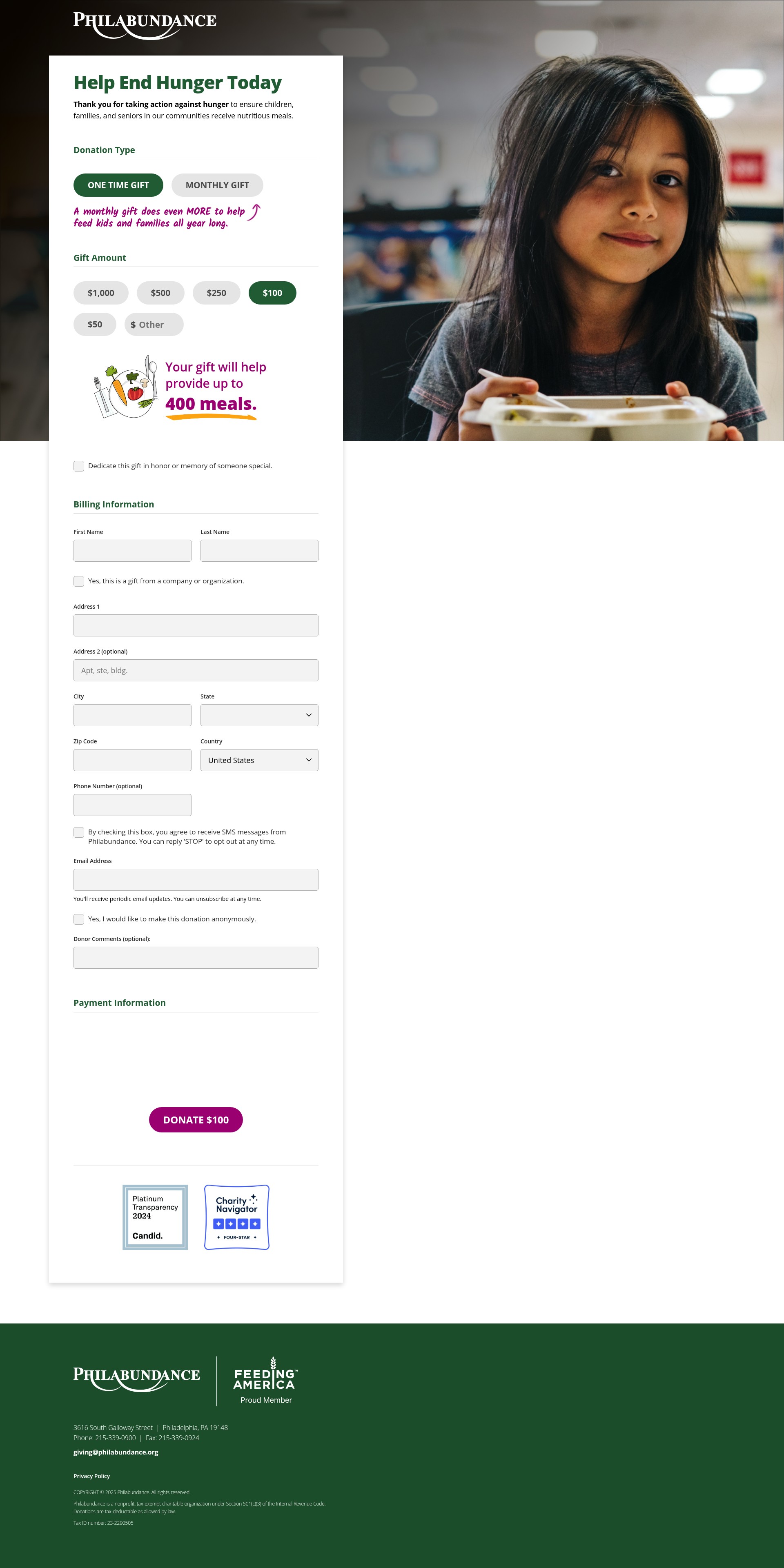 Landing Page