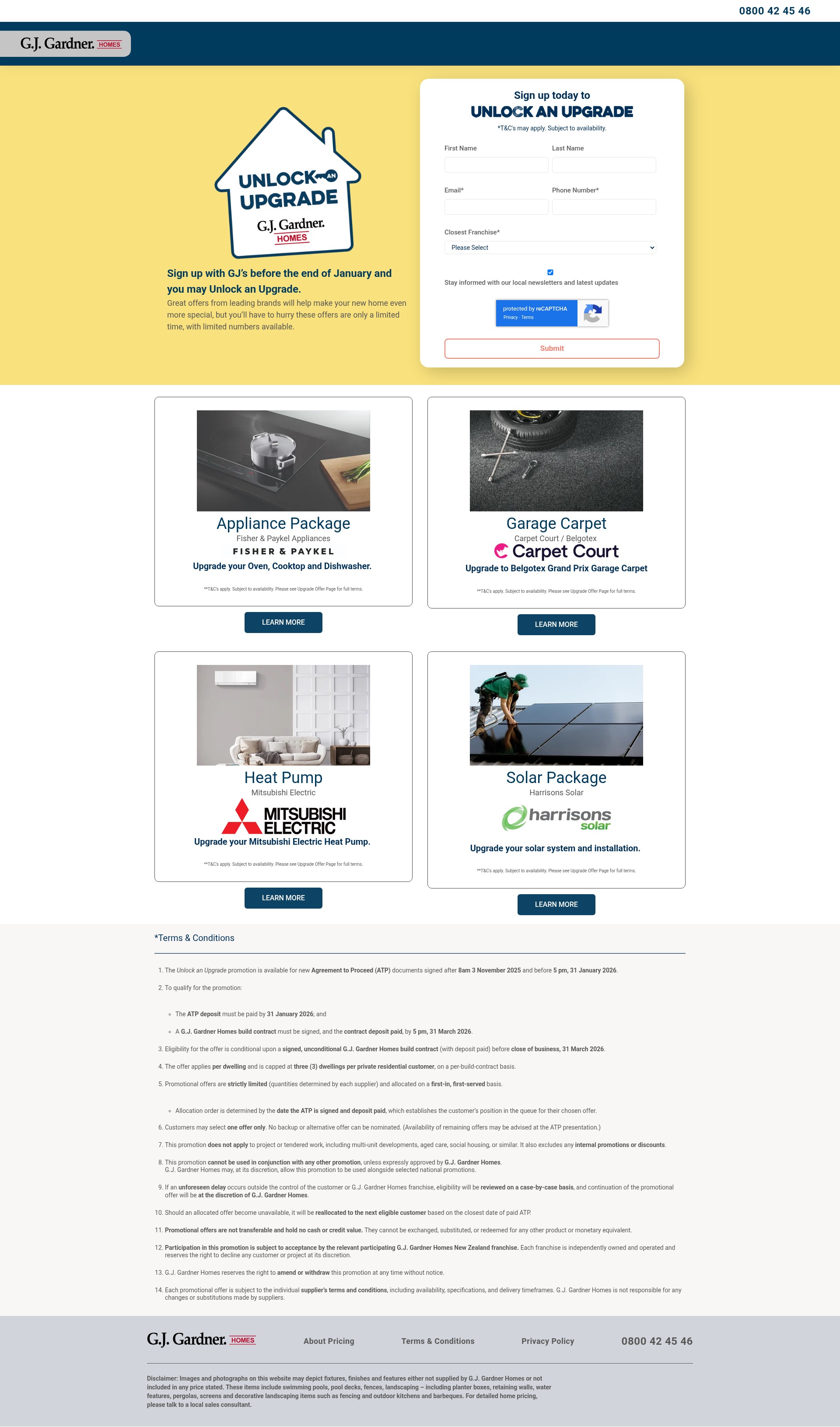Landing Page