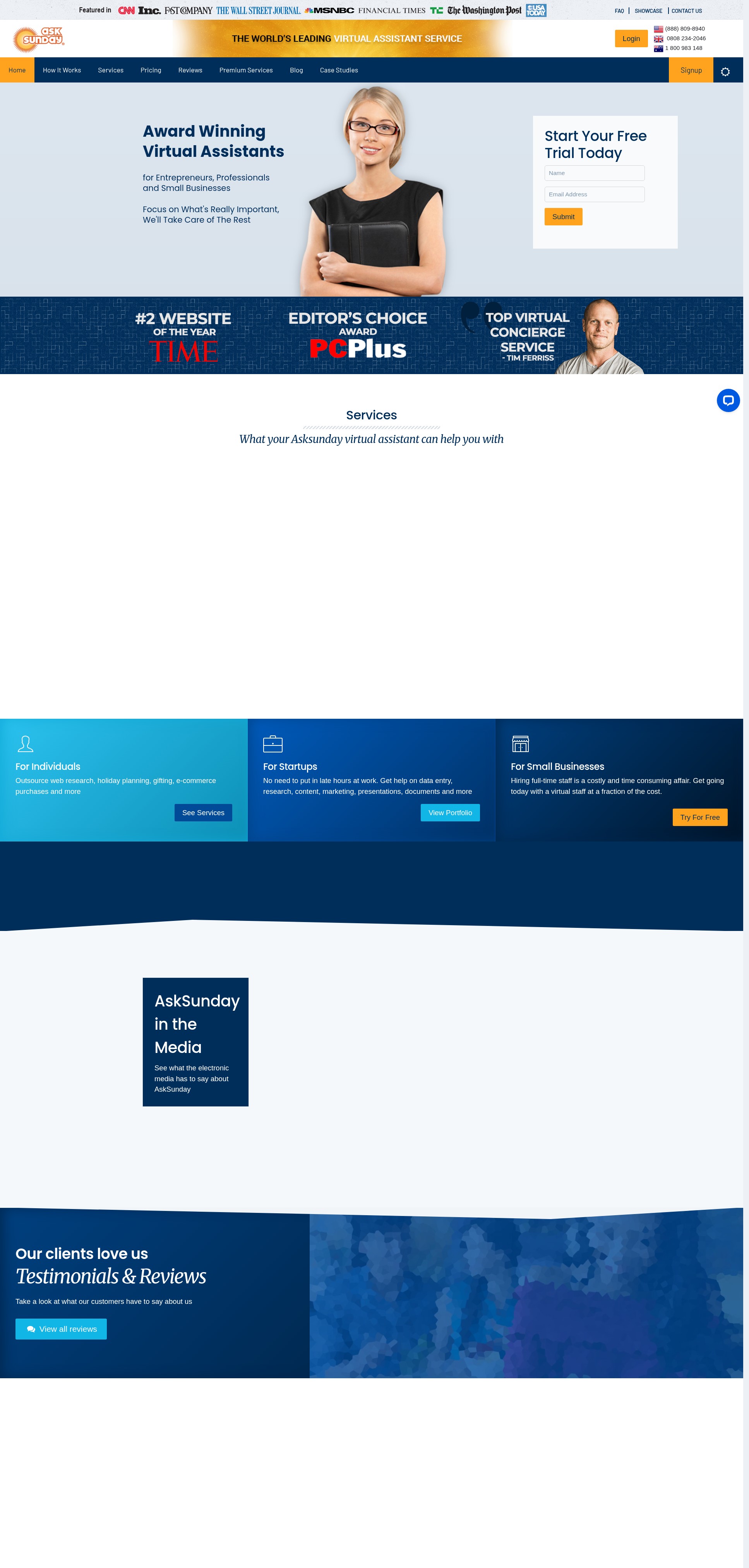 Landing Page