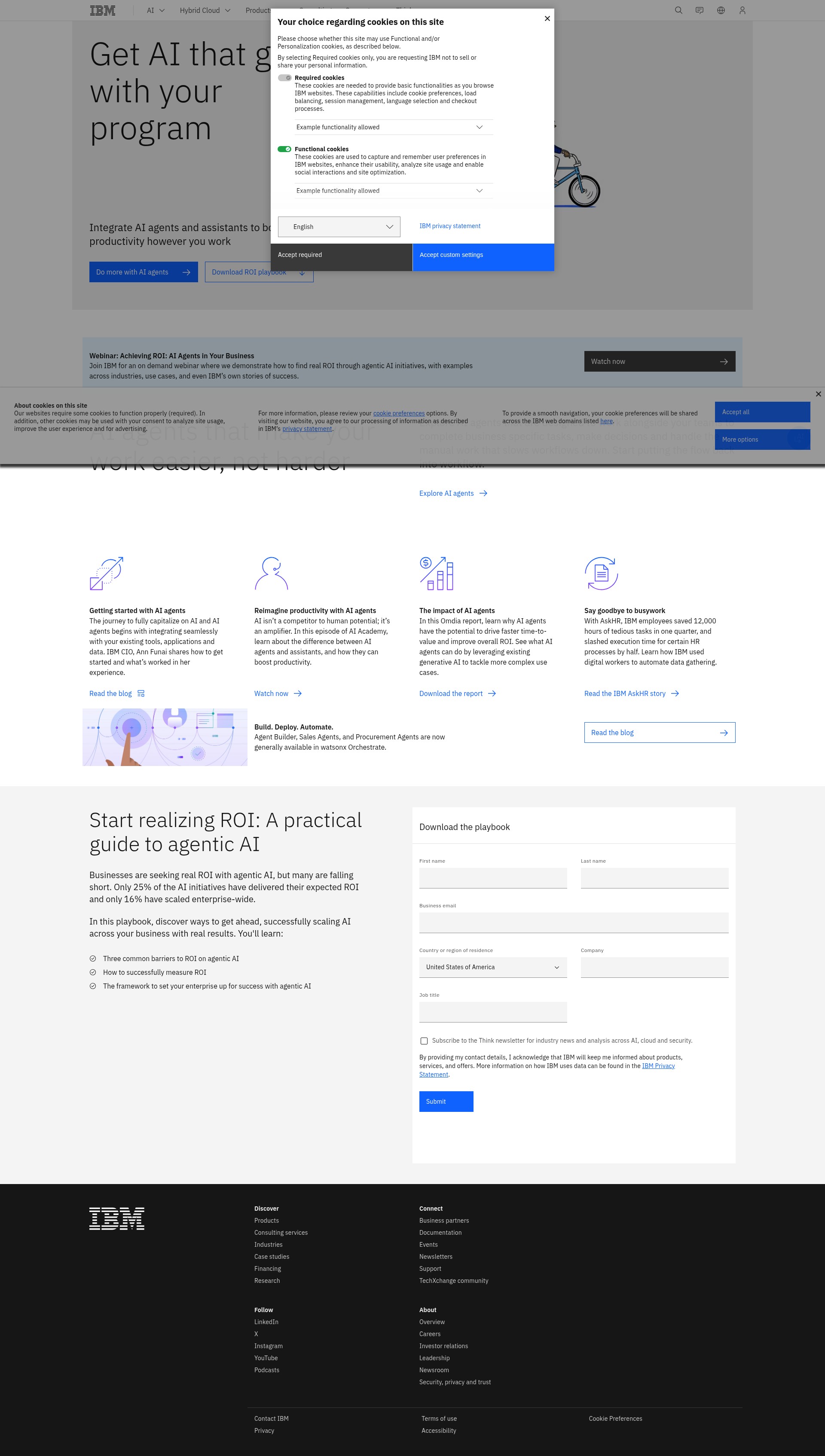 Landing Page