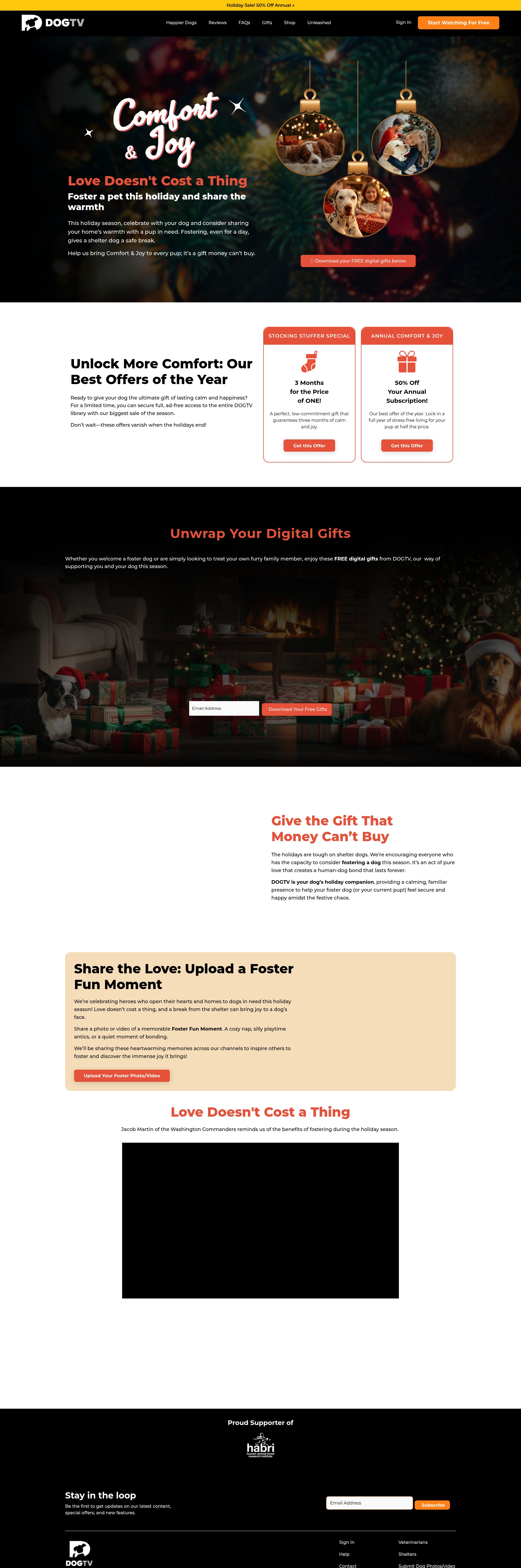Landing Page