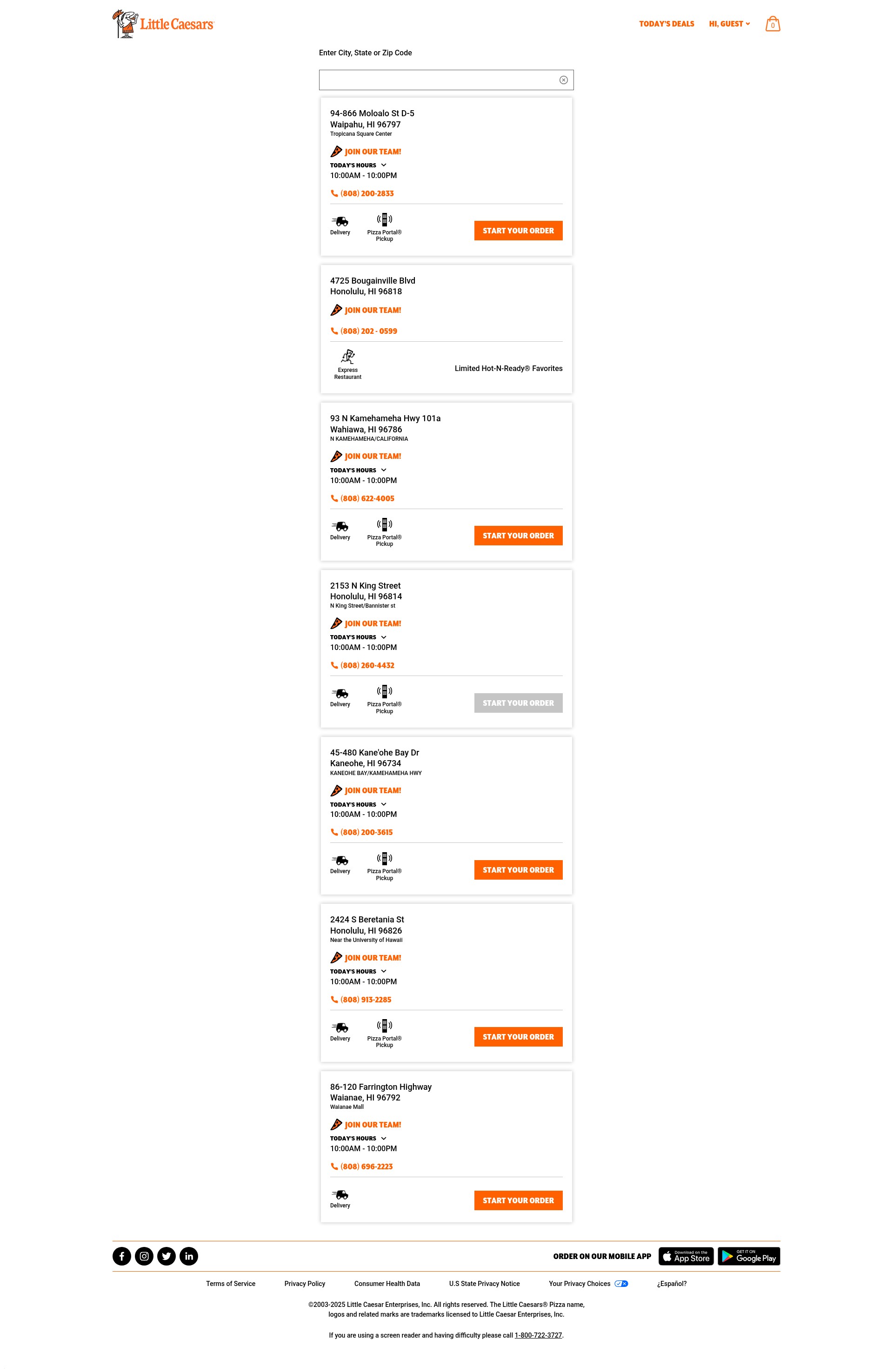 Landing Page