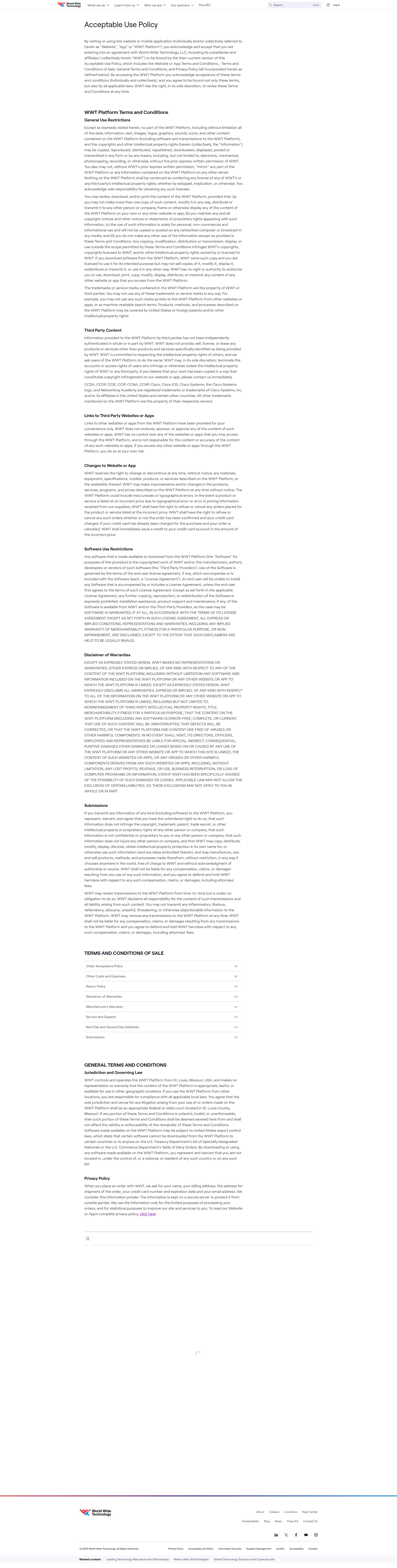Landing Page