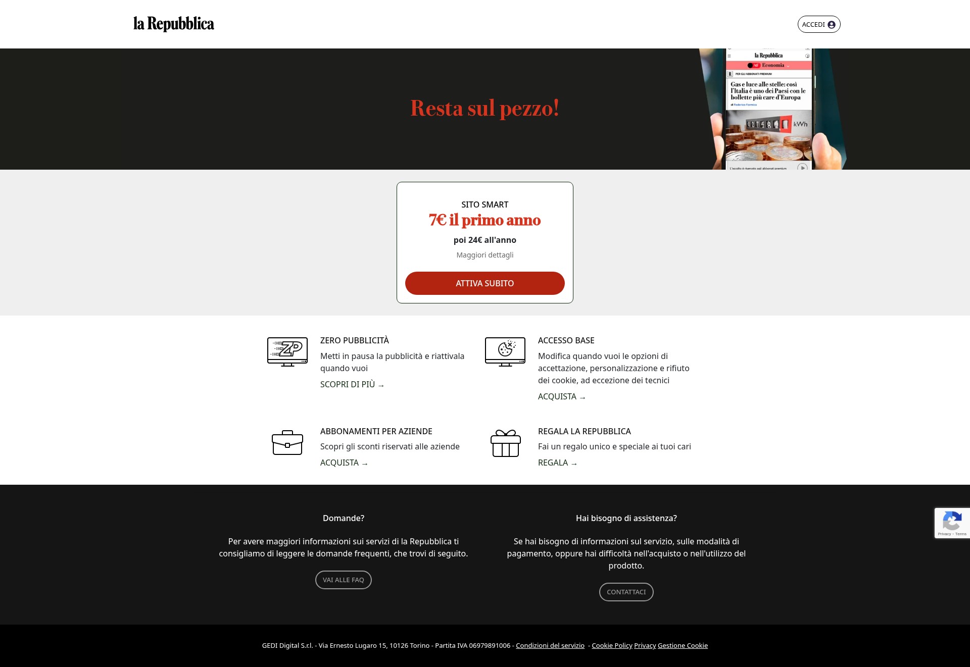 Landing Page
