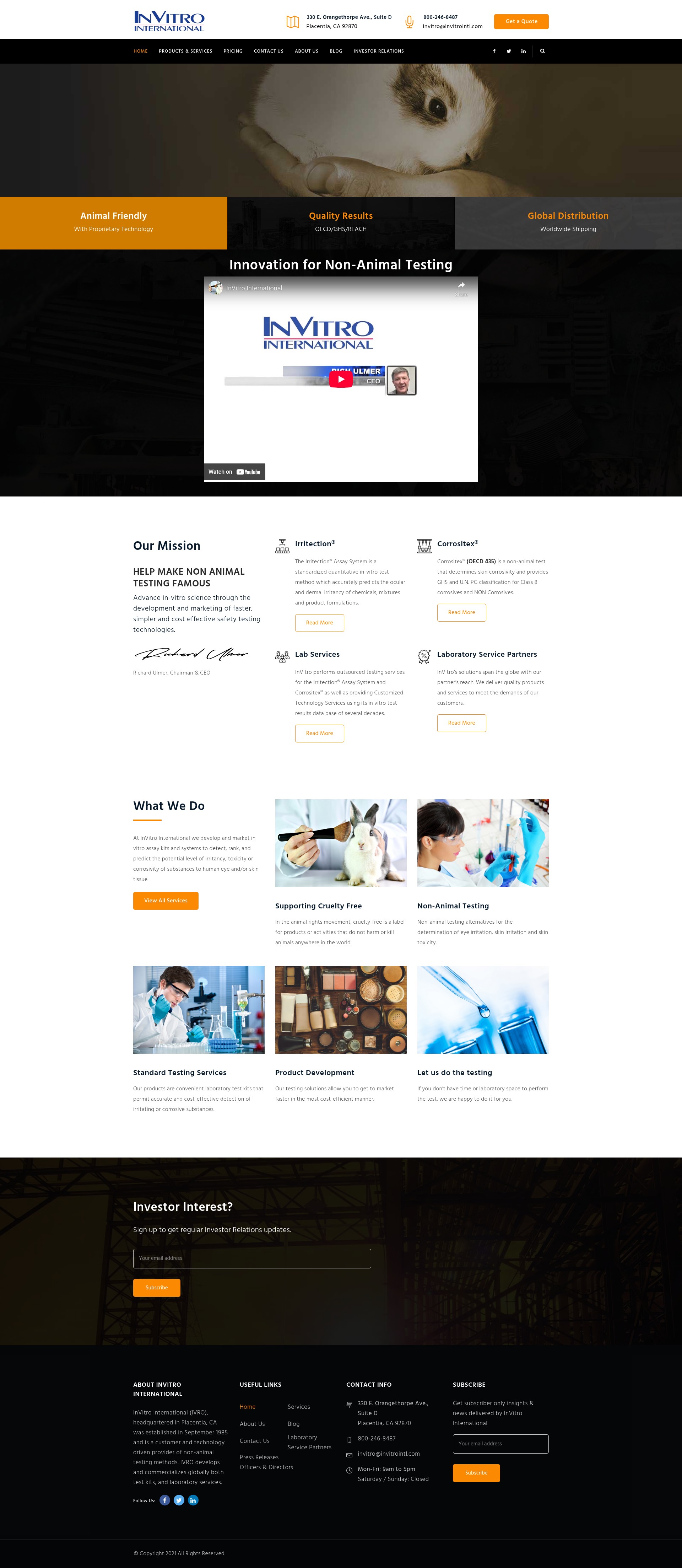 Landing Page
