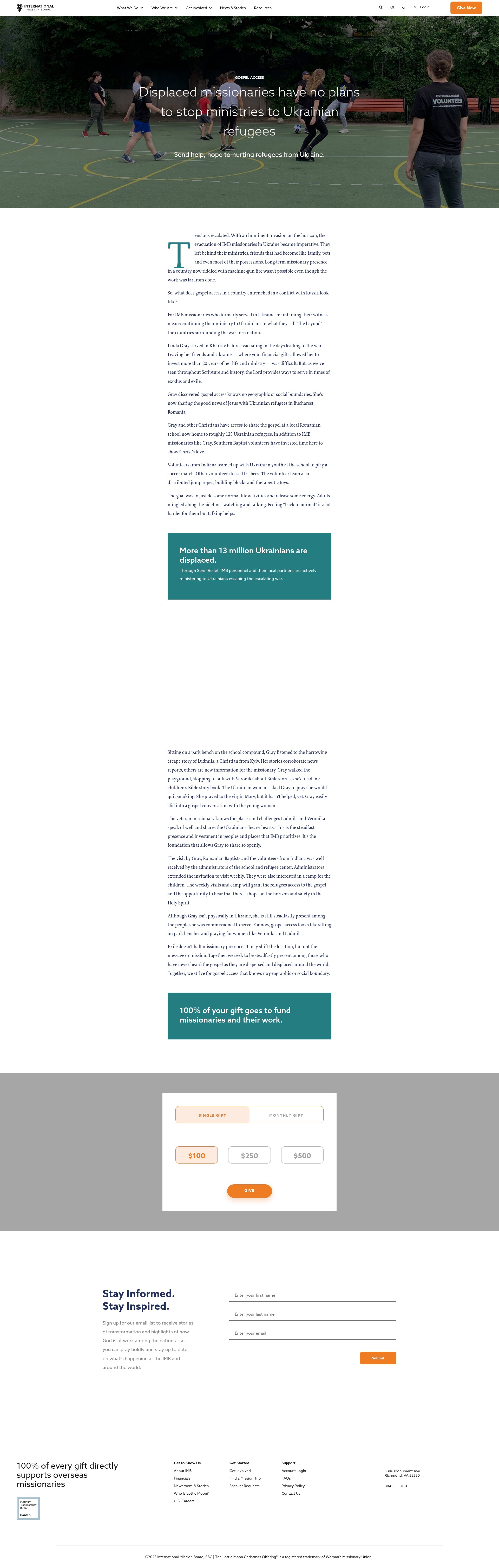 Landing Page