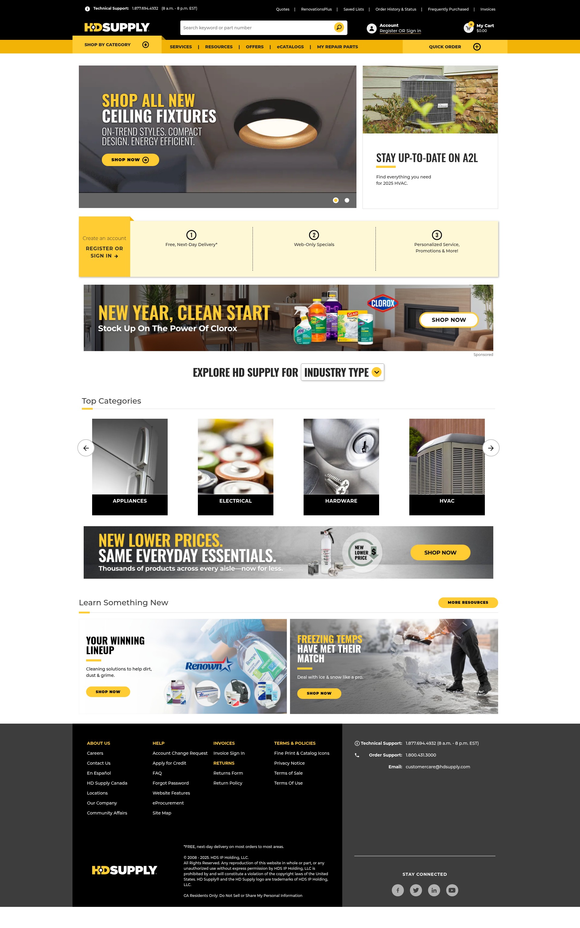 Landing Page