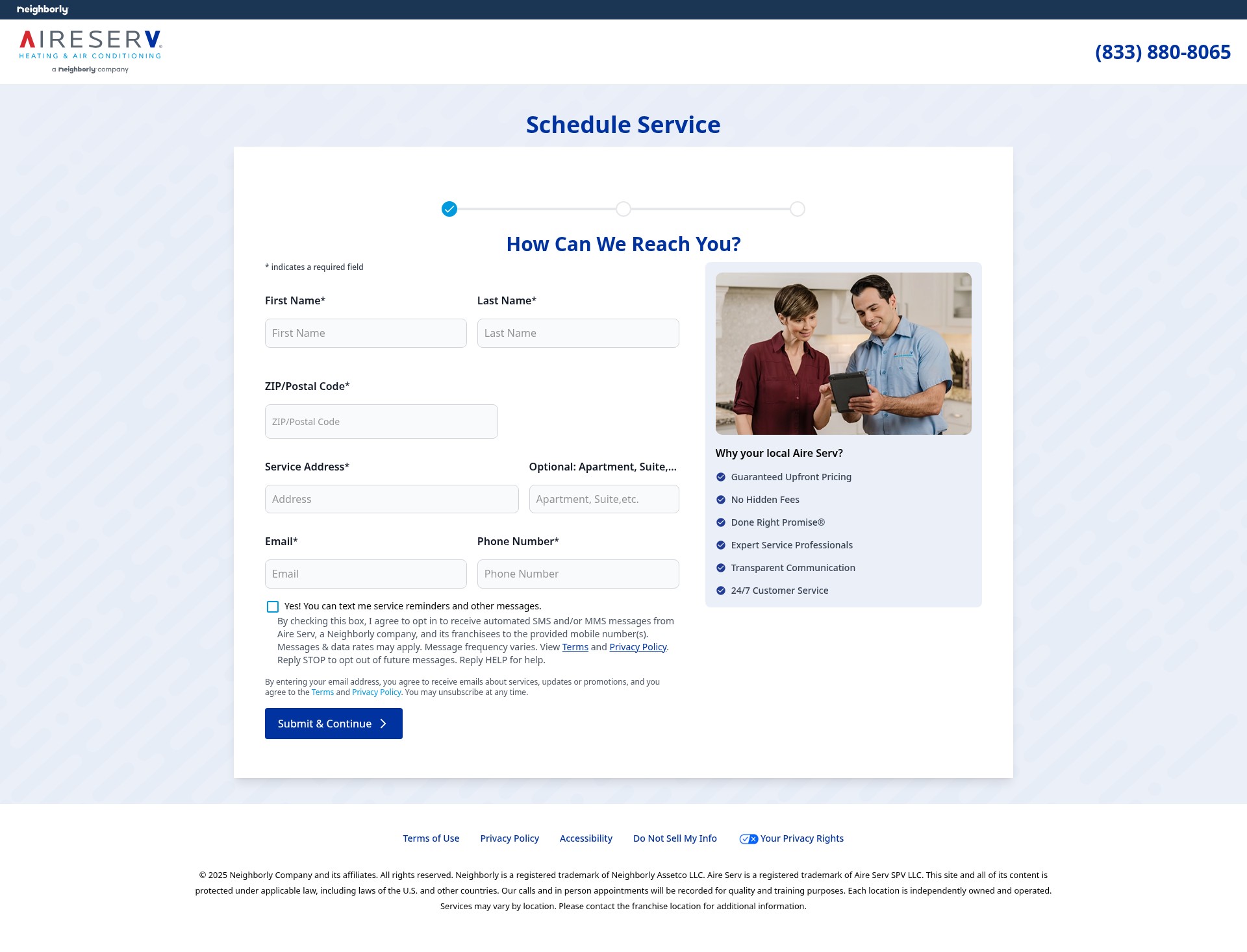 Landing Page