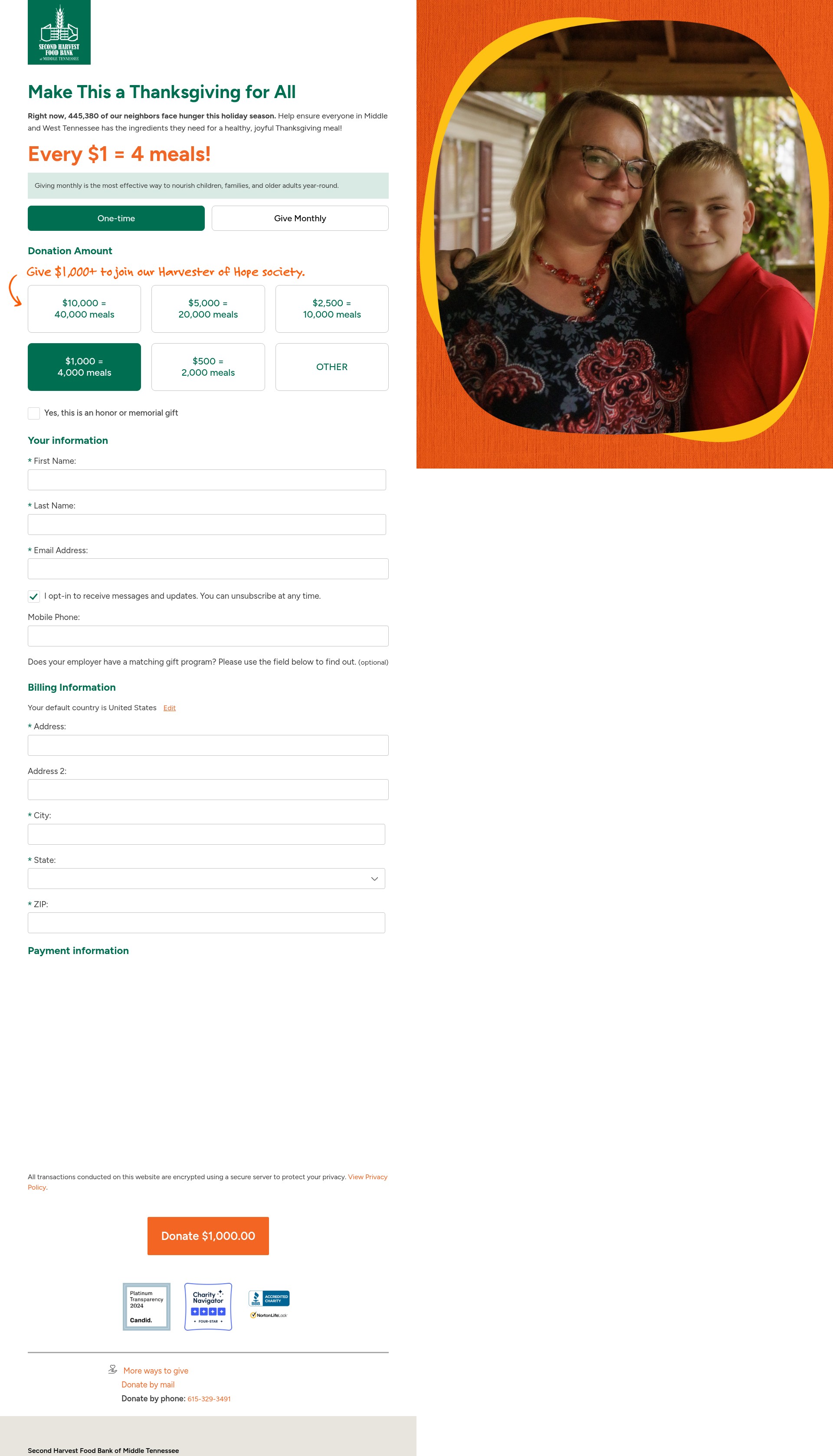 Landing Page