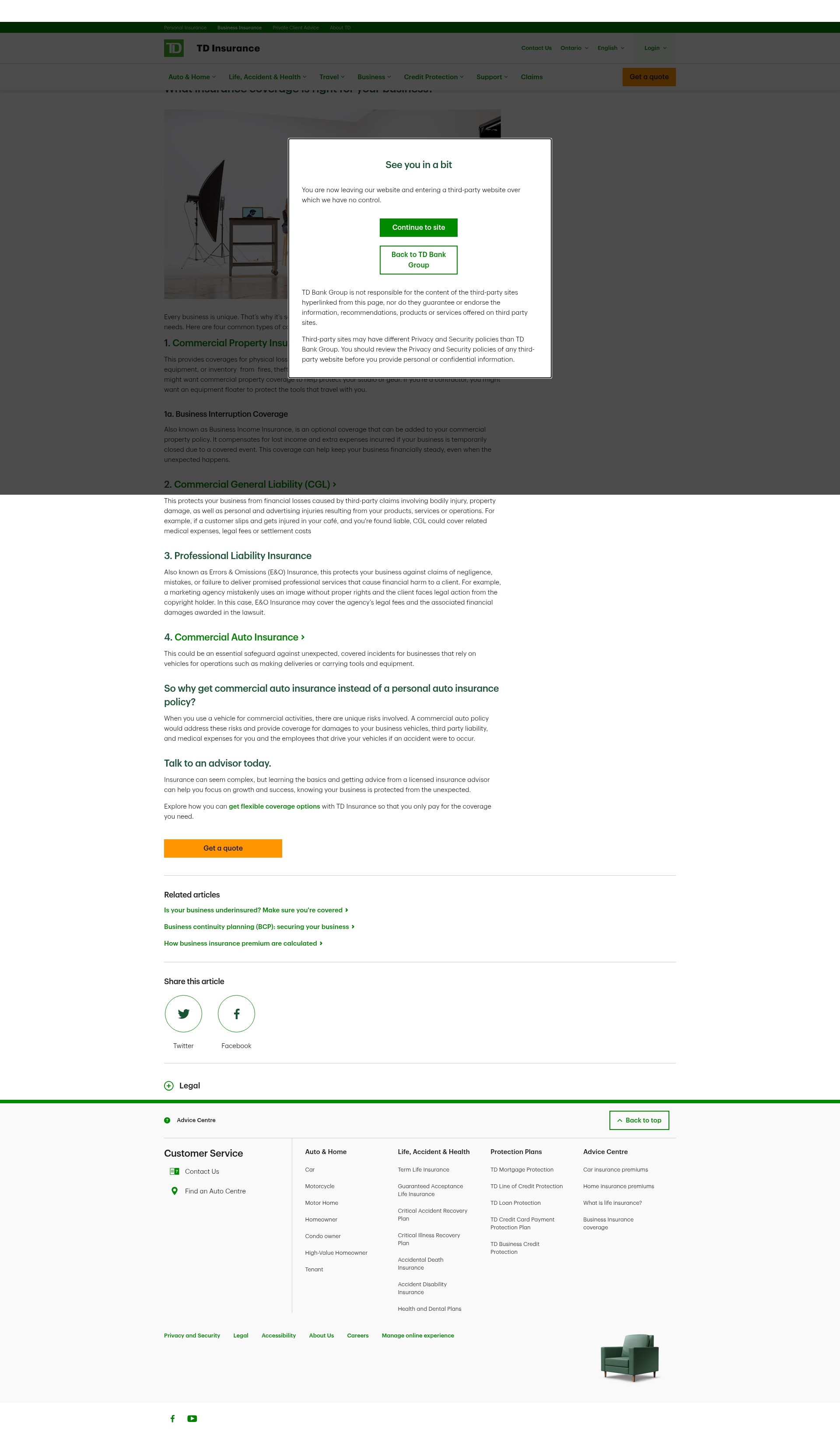 Landing Page