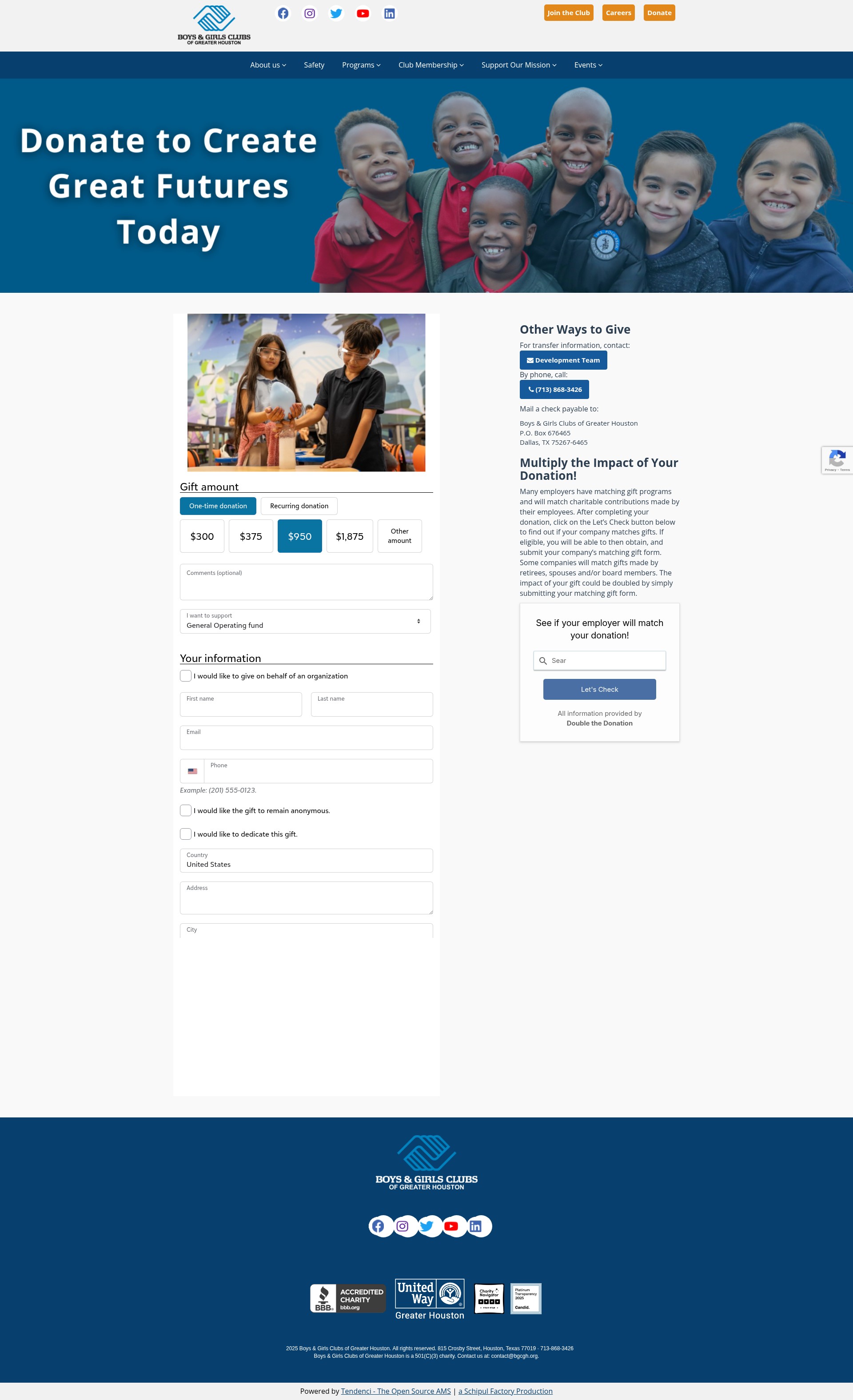Landing Page
