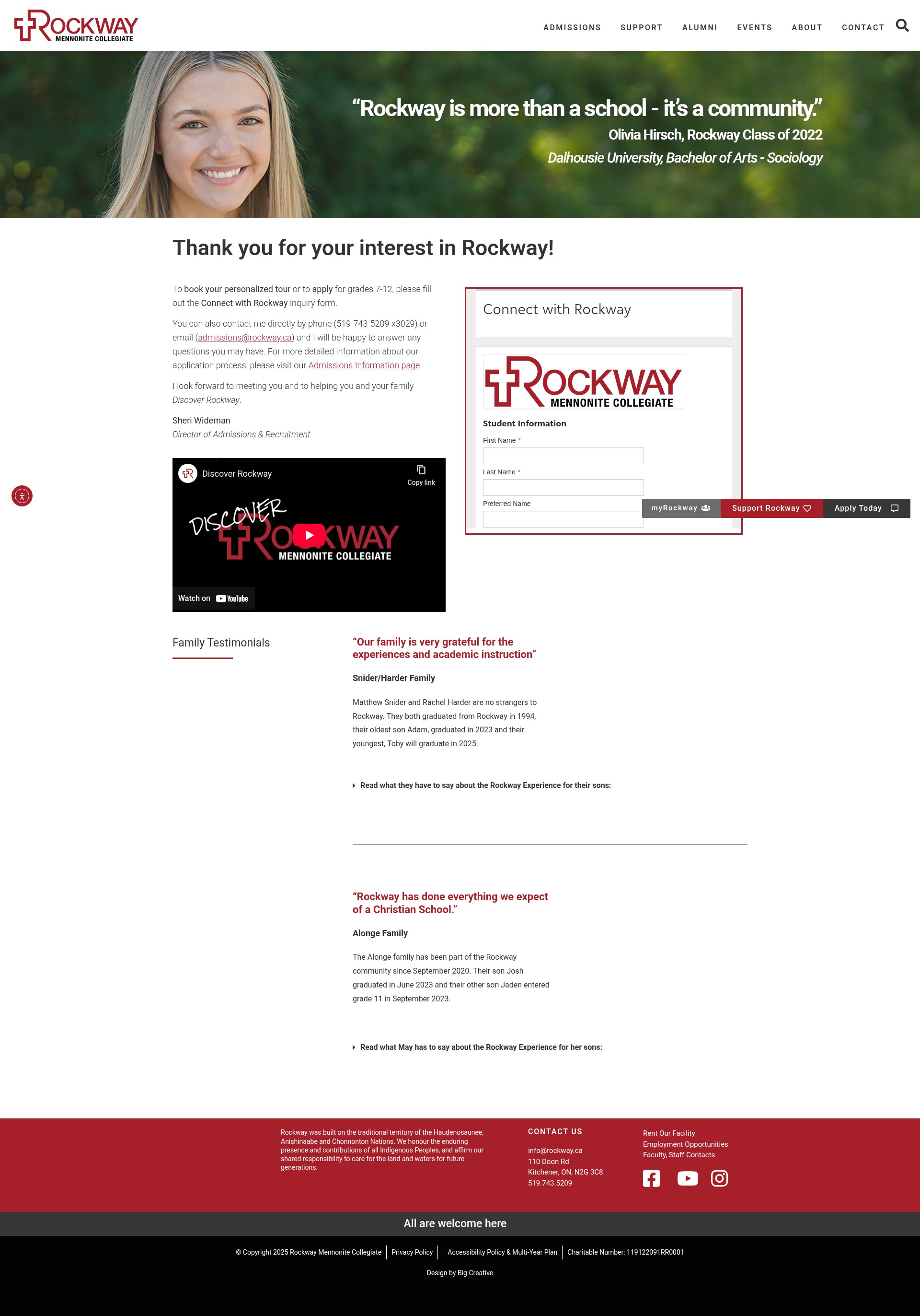 Landing Page