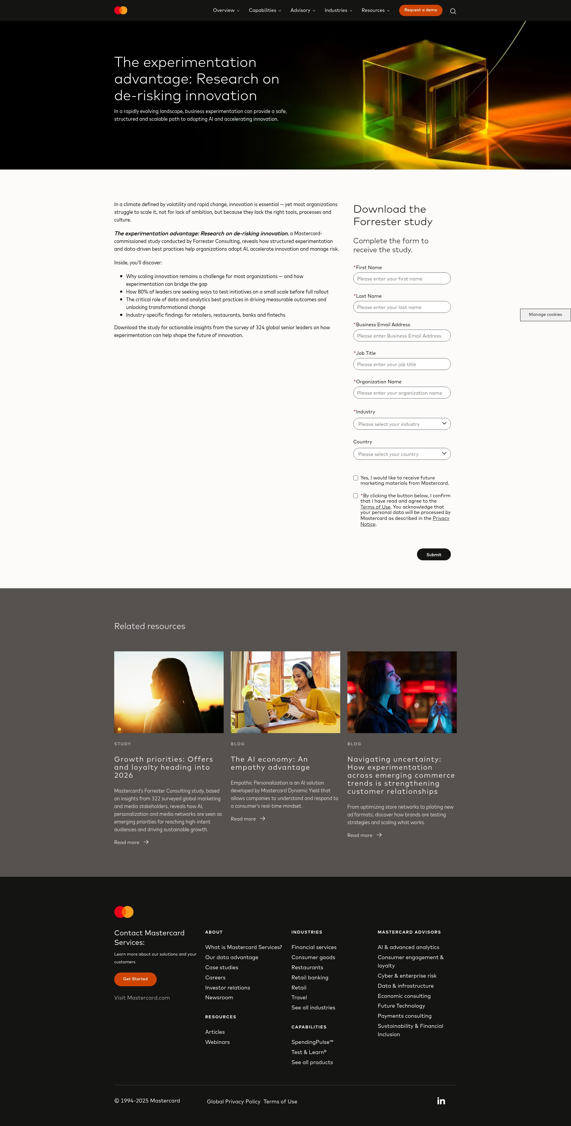 Landing Page