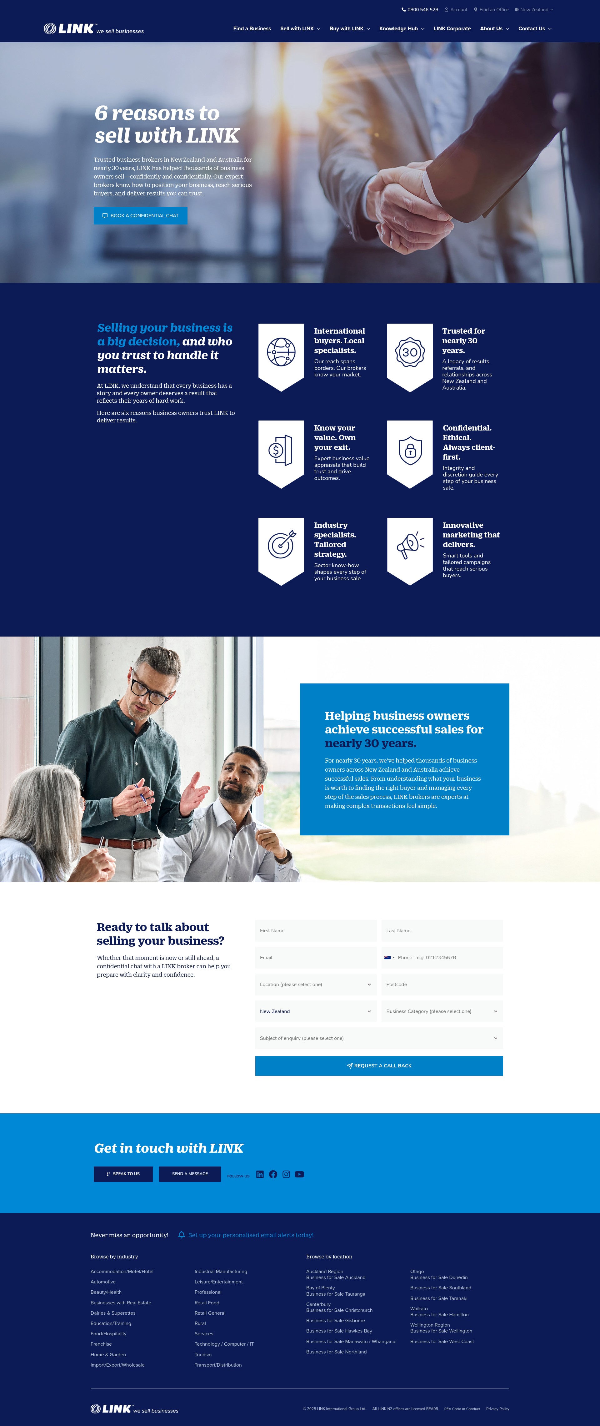 Landing Page