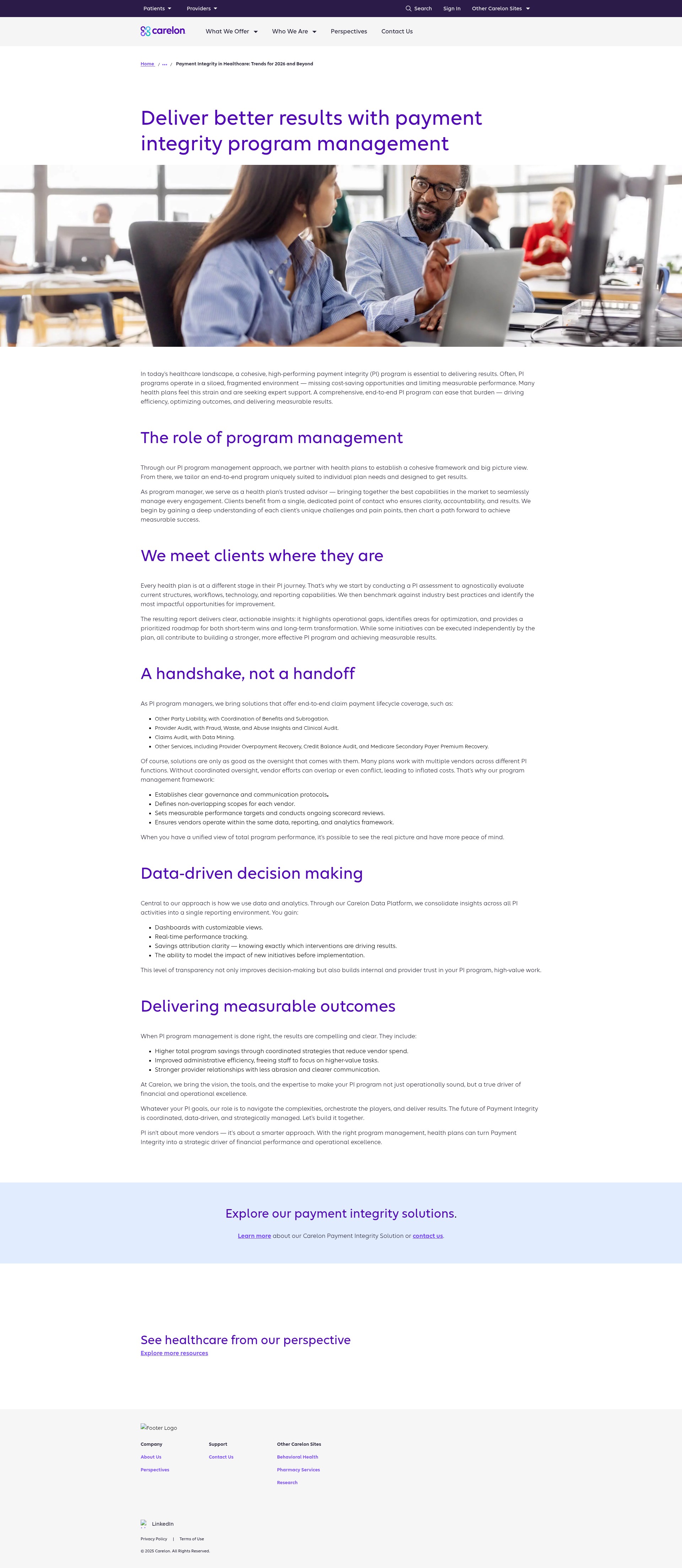 Landing Page