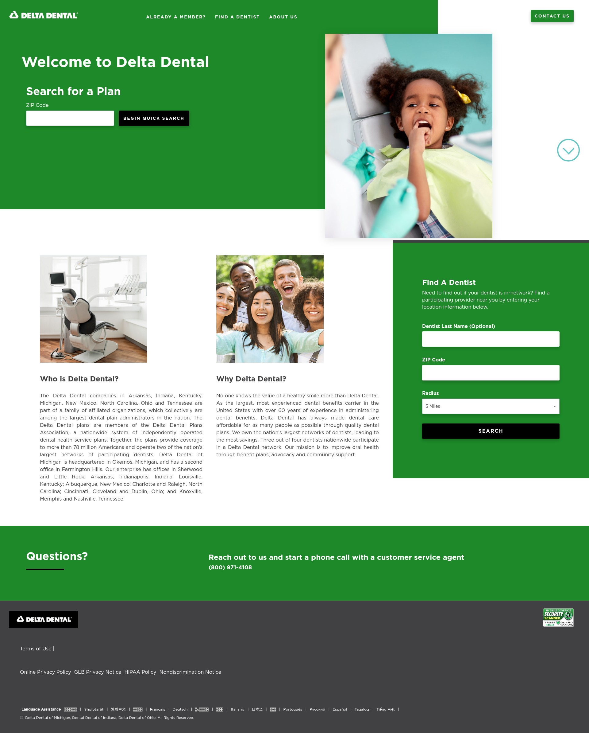Landing Page