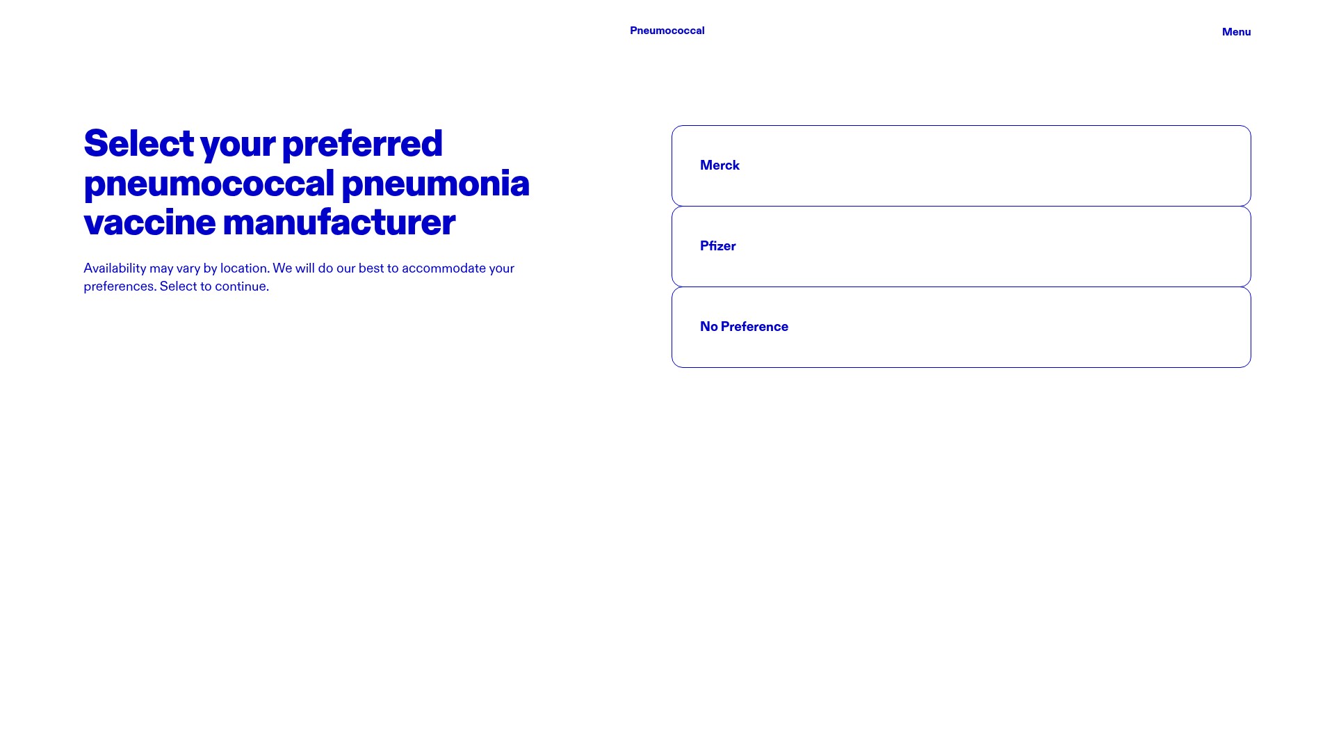Landing Page