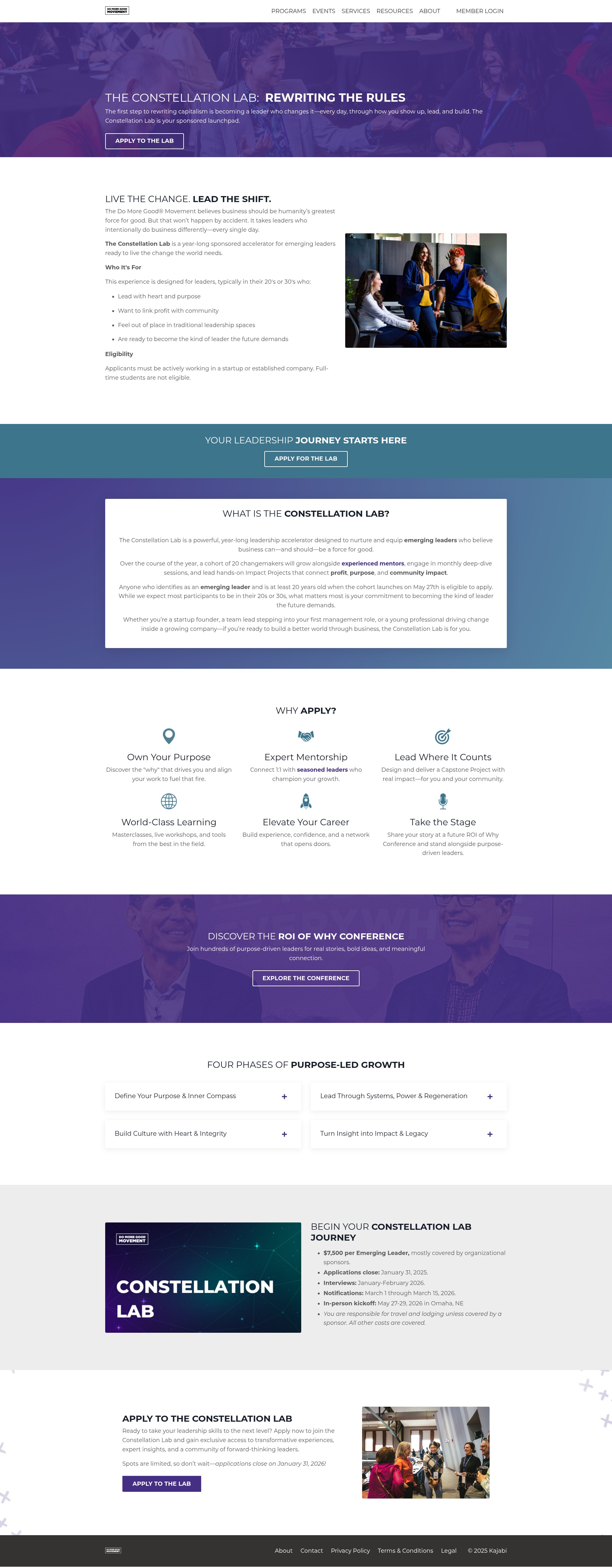 Landing Page